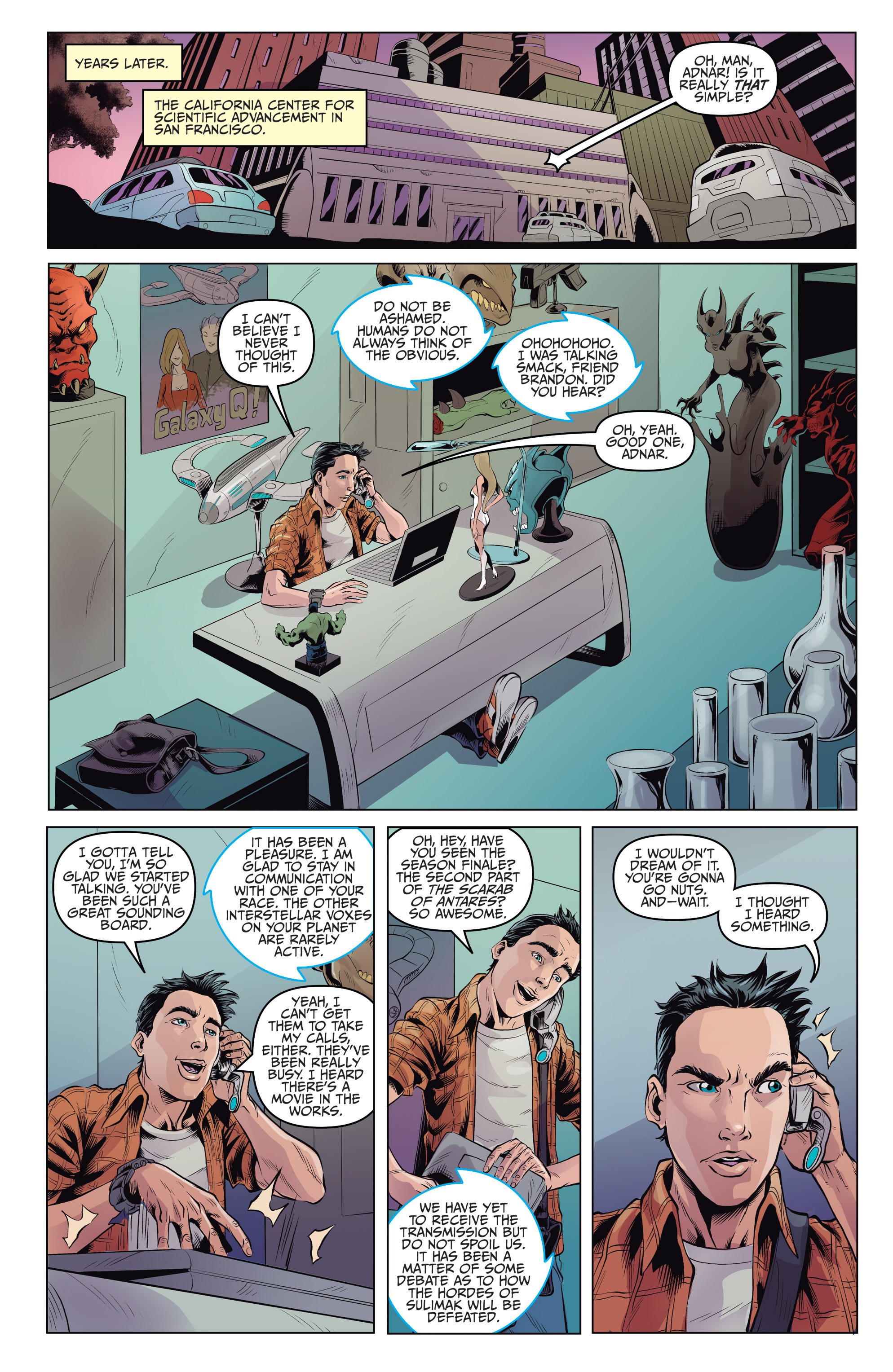Read online Galaxy Quest: The Journey Continues comic -  Issue #1 - 9
