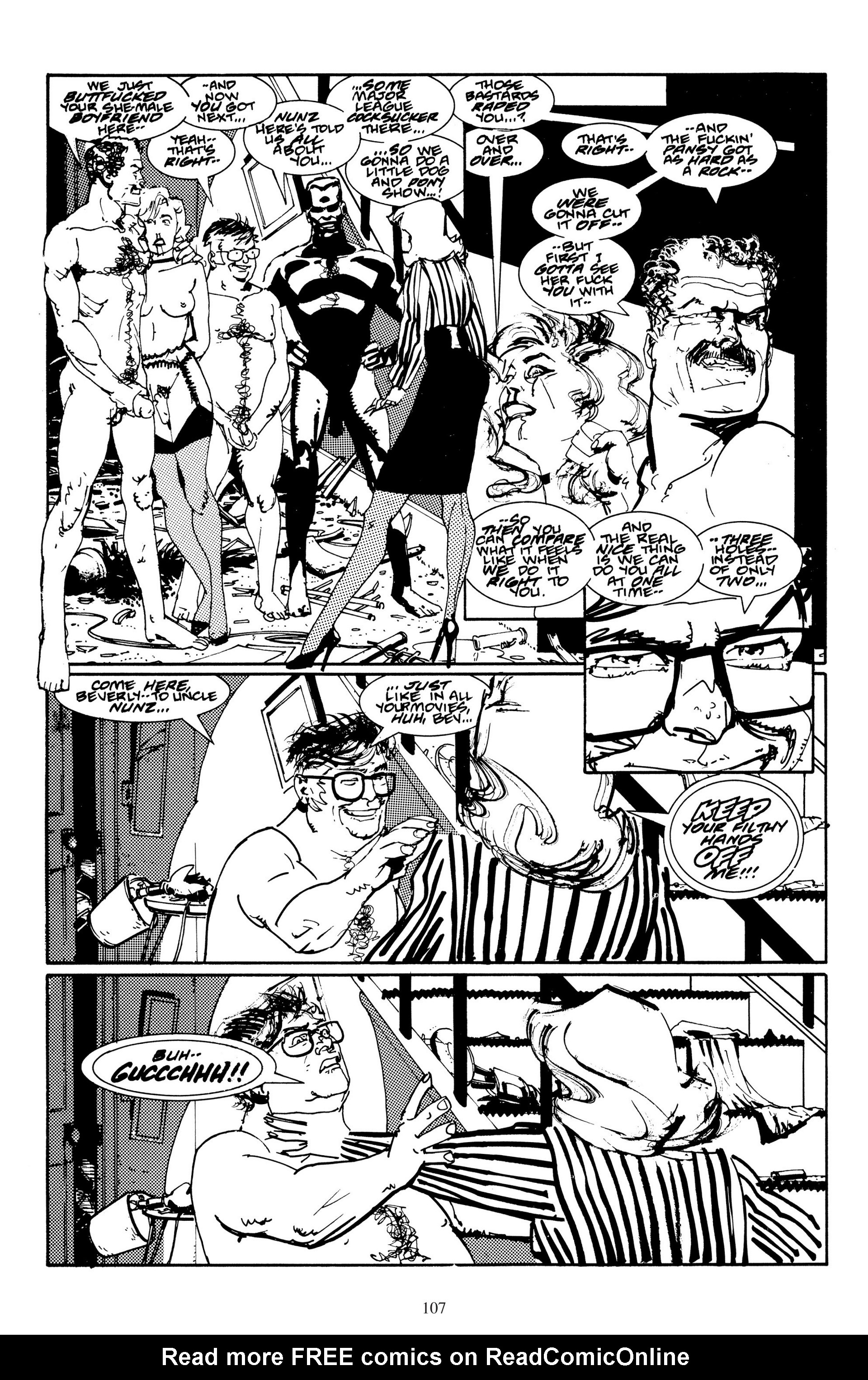 Read online Black Kiss comic -  Issue # TPB - 108