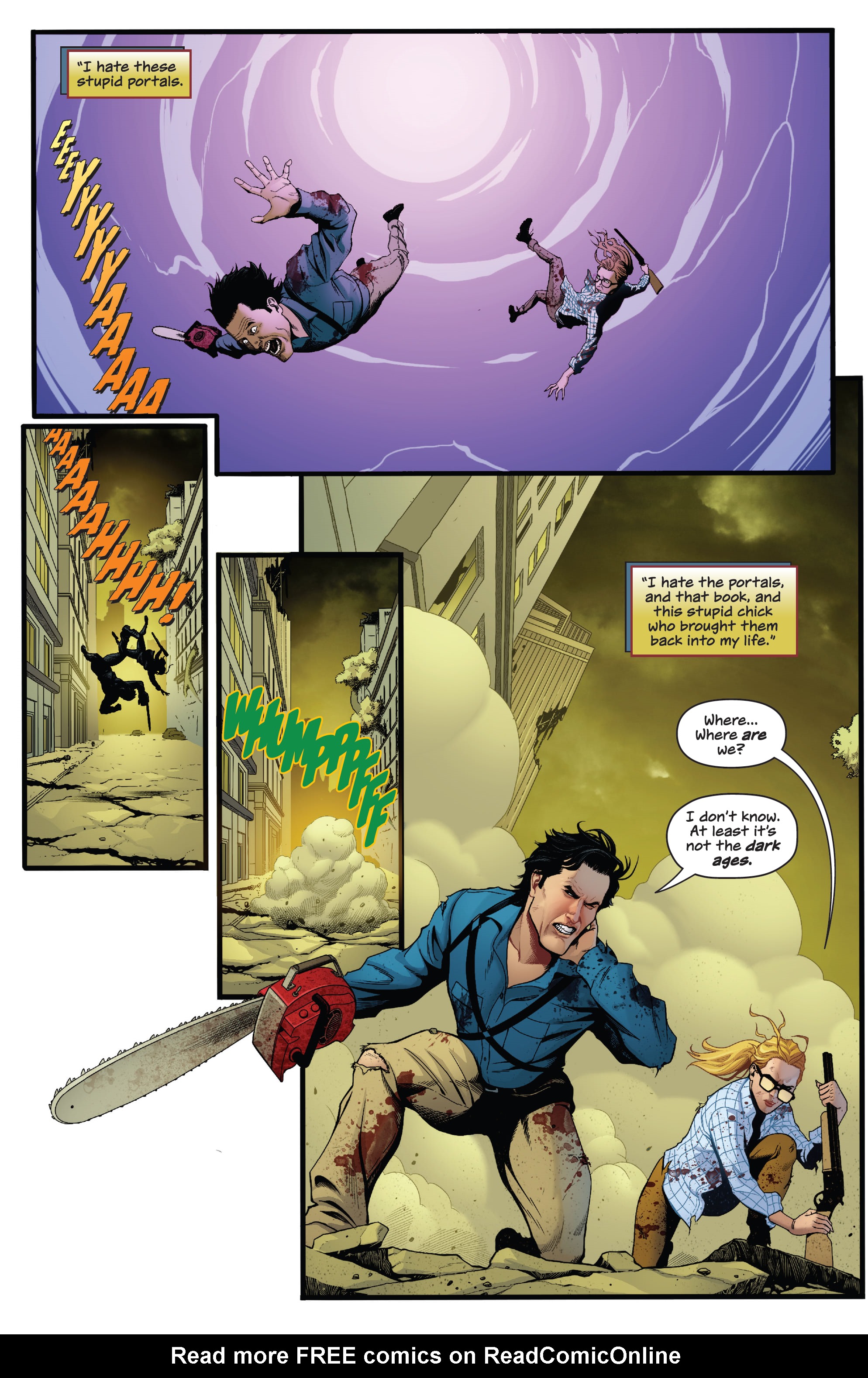 Read online Army of Darkness Vs. Reanimator: Necronomicon Rising comic -  Issue #3 - 6