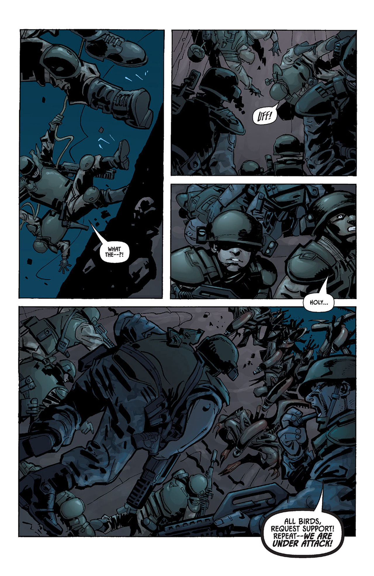 Read online Aliens vs. Predator: Three World War comic -  Issue #2 - 8