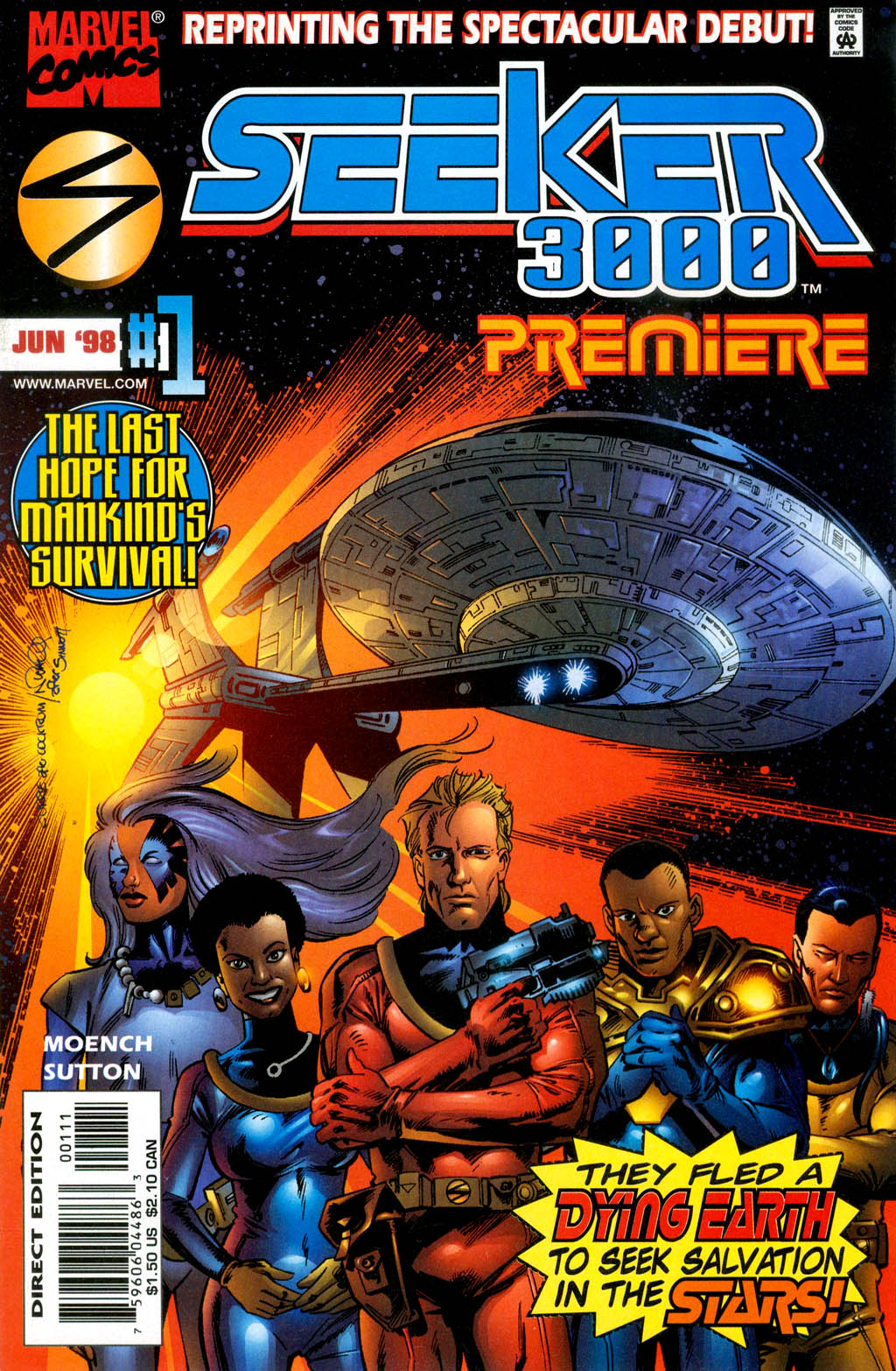 Read online Seeker 3000 comic -  Issue # _Premiere - 1