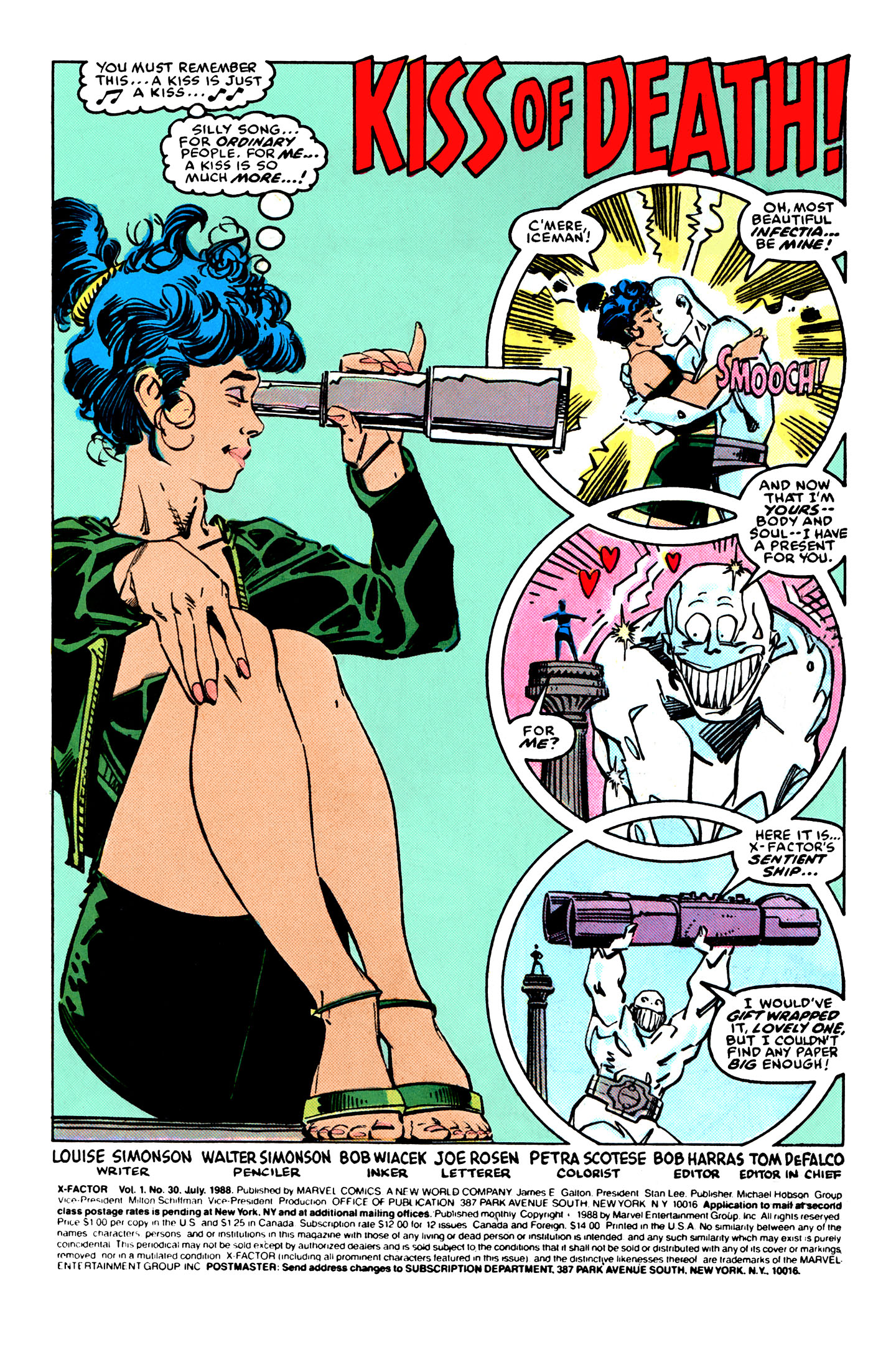X-Factor (1986) 30 Page 1