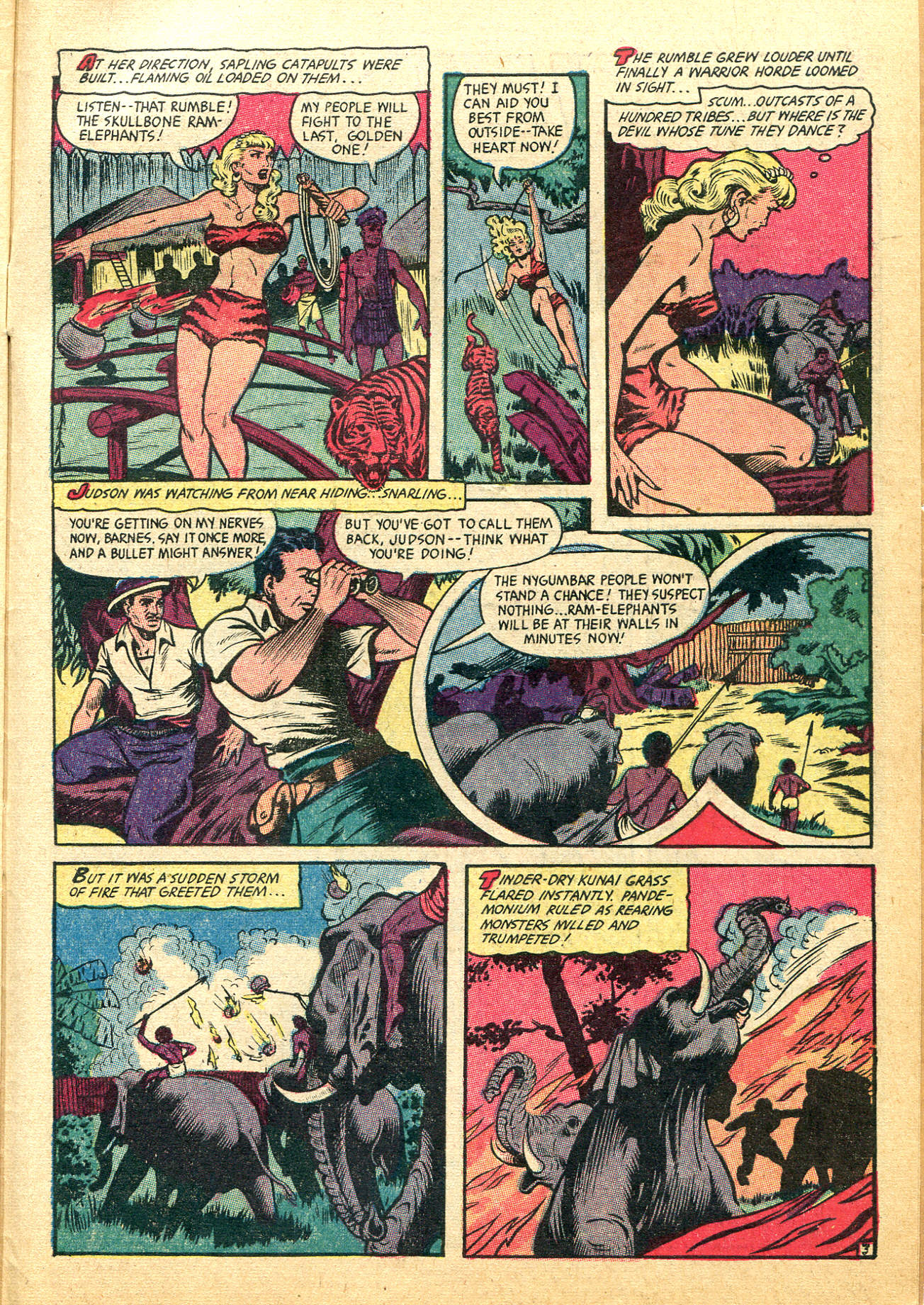 Read online Jungle Comics comic -  Issue #157 - 31