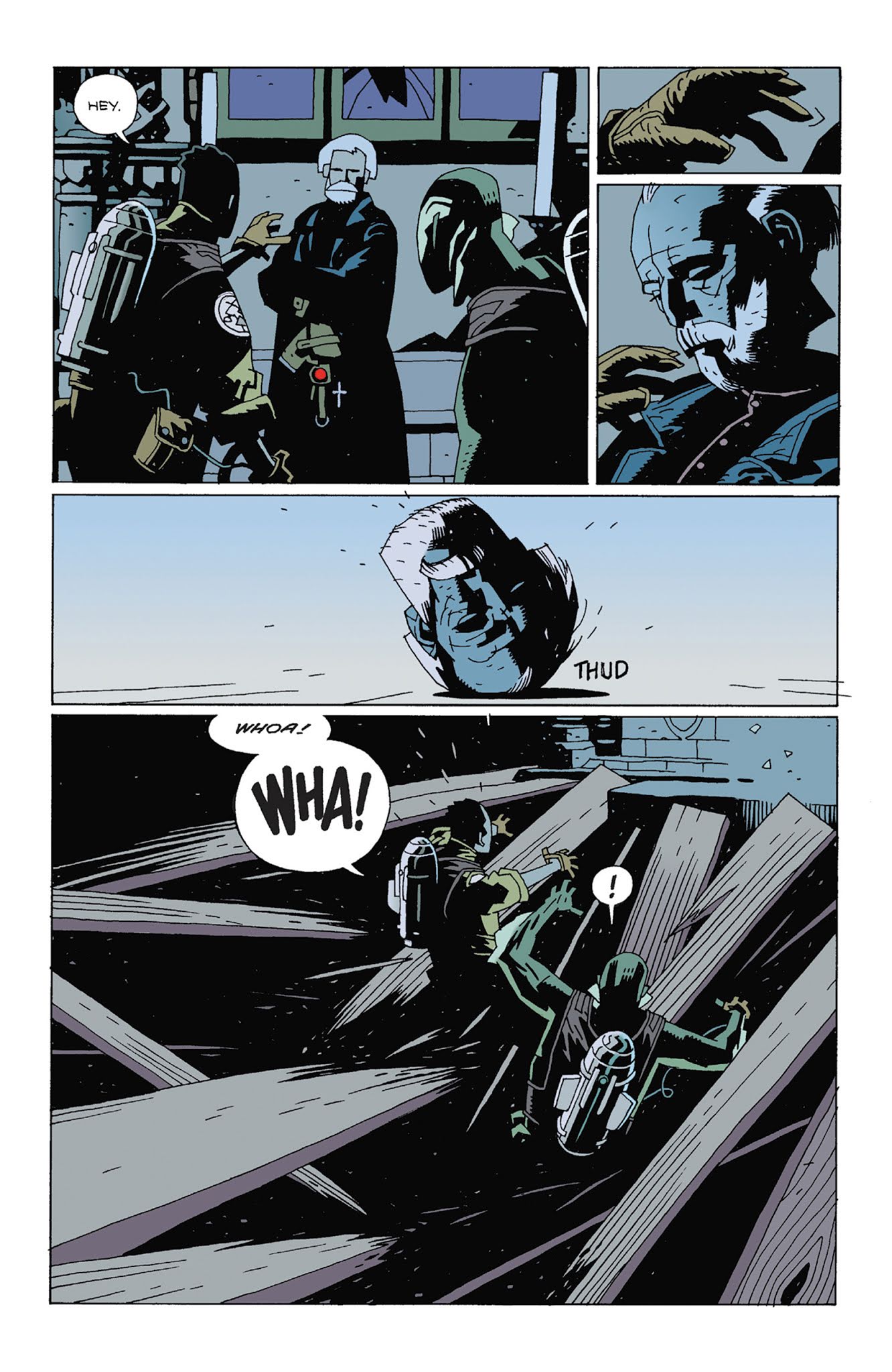 Read online Hellboy: Wake the Devil comic -  Issue # _TPB - 110