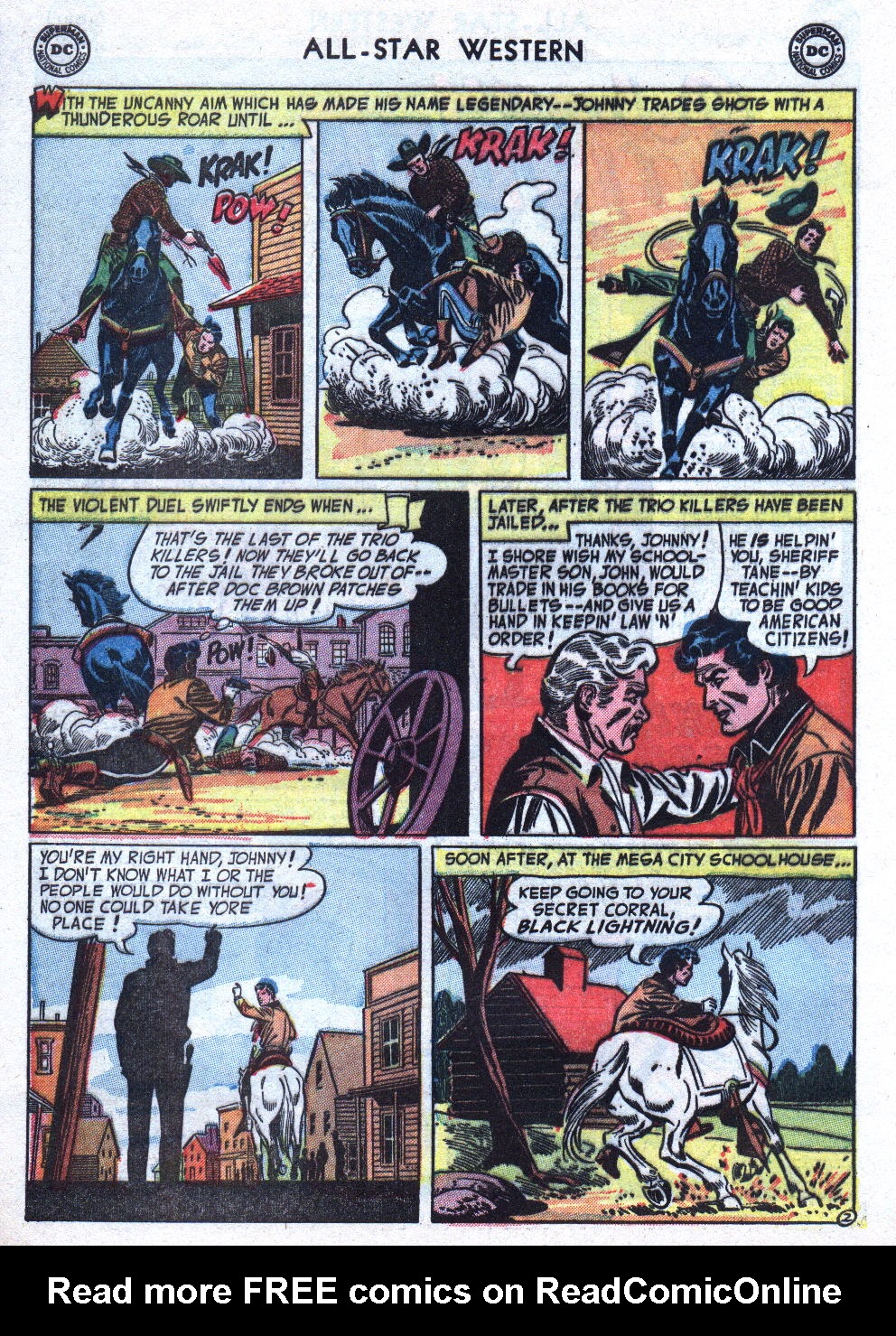 Read online All-Star Western (1951) comic -  Issue #76 - 28