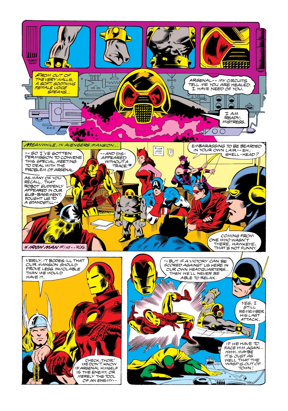 Marvel Masterworks: The Avengers issue TPB 18 (Part 3) - Page 45