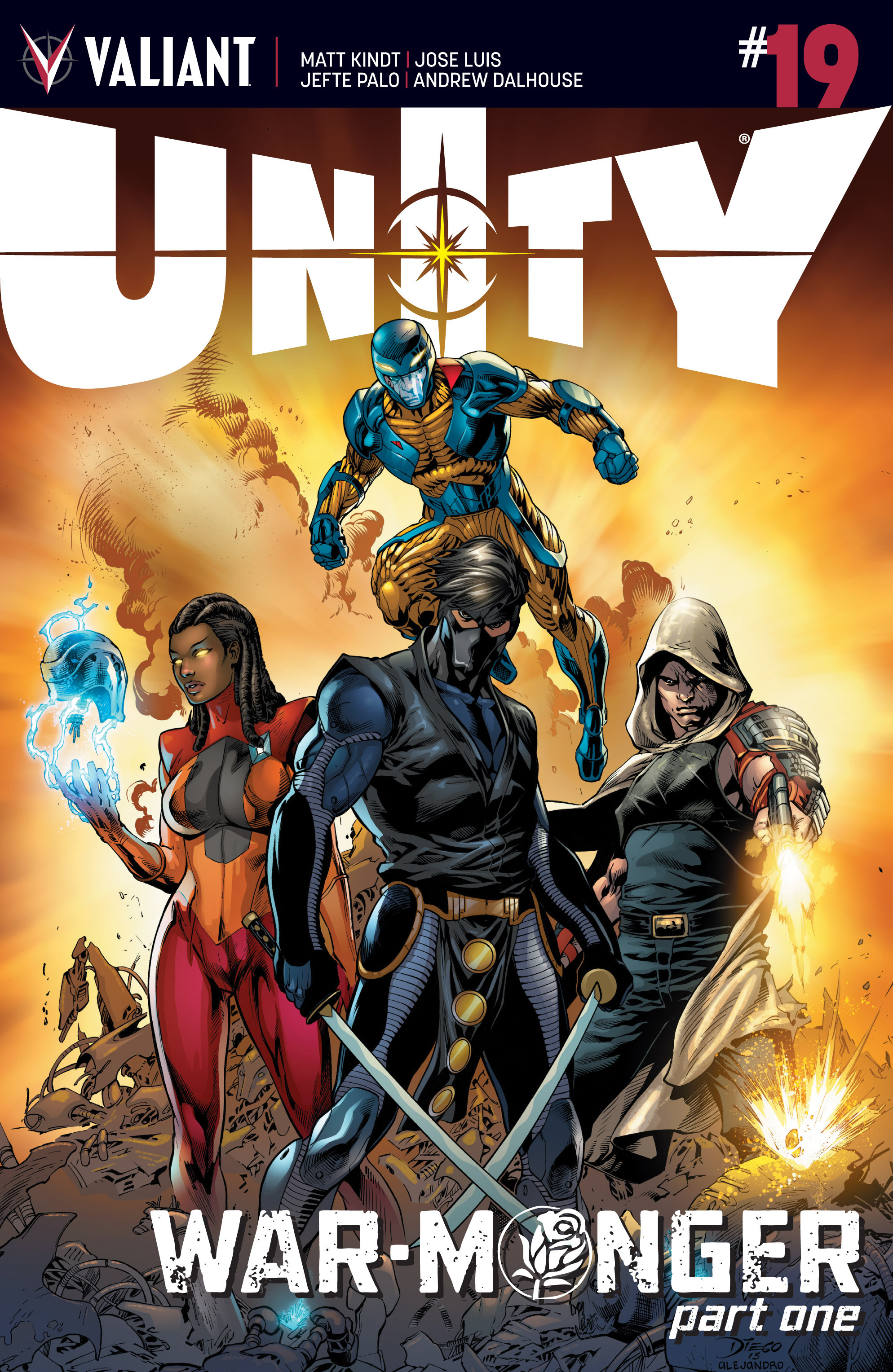 Read online Unity (2013) comic -  Issue #19 - 1