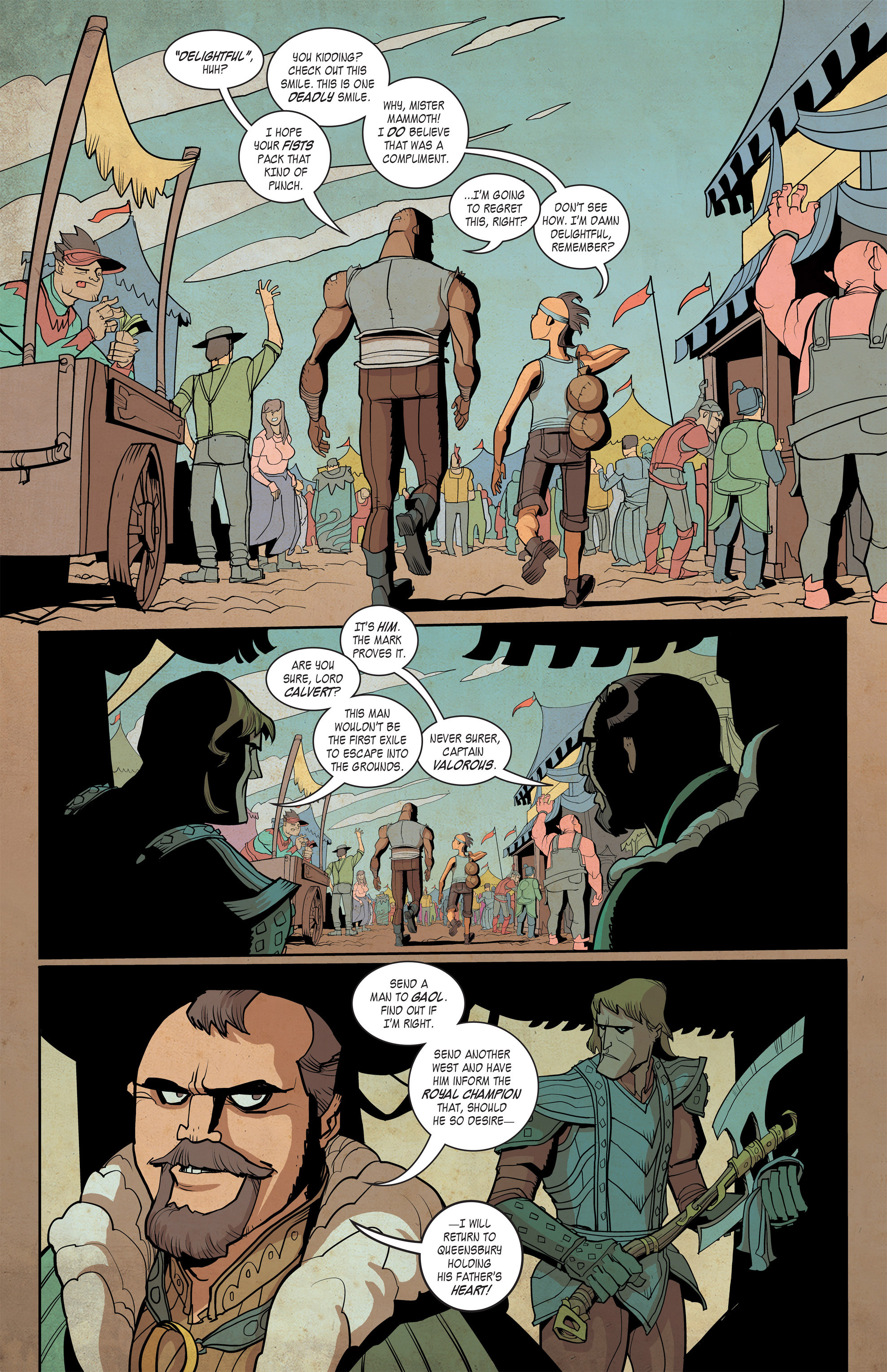 Read online Kings and Canvas comic -  Issue #1 - 21