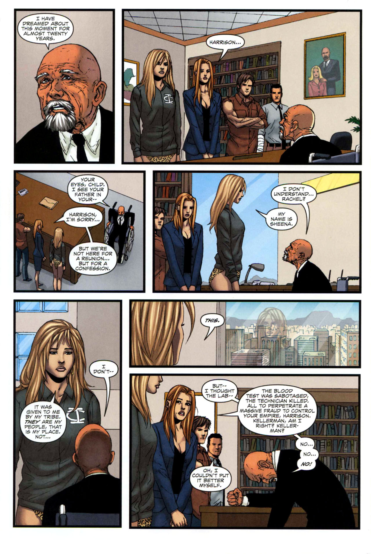 Read online Sheena, Queen of the Jungle comic -  Issue #5 - 22