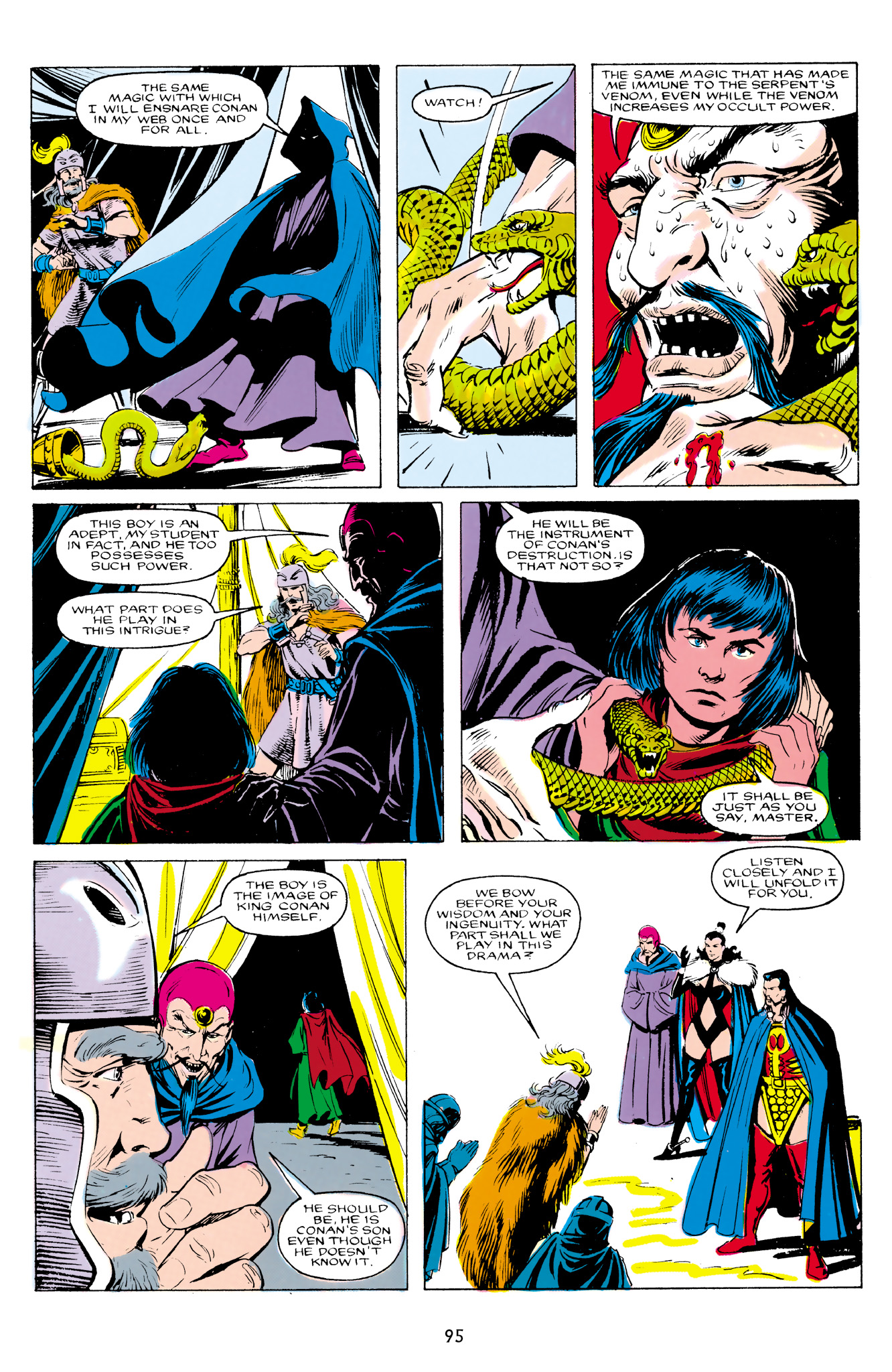 Read online The Chronicles of King Conan comic -  Issue # TPB 8 (Part 1) - 94