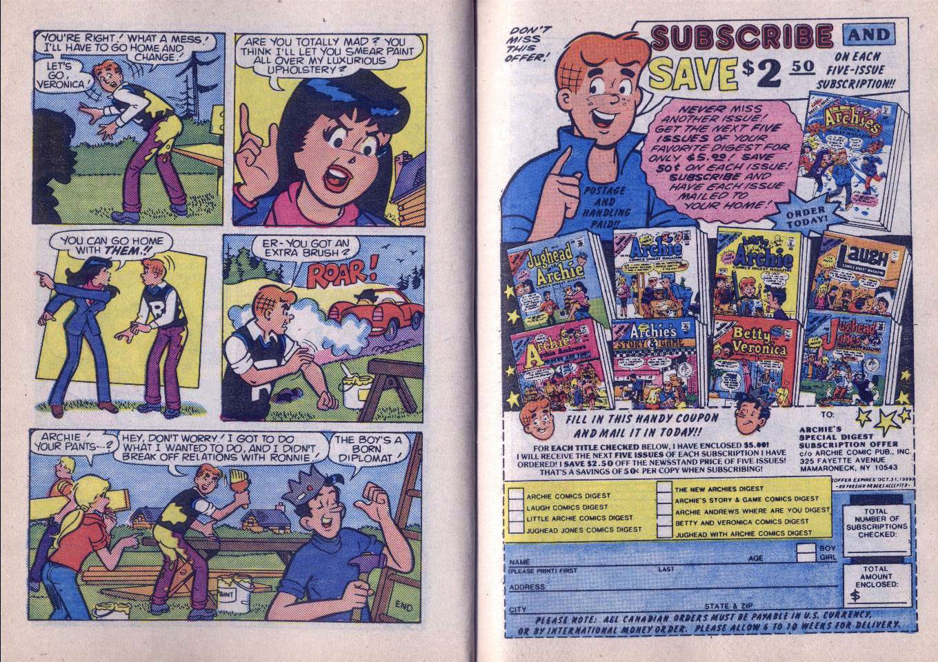 Read online Archie...Archie Andrews, Where Are You? Digest Magazine comic -  Issue #62 - 18