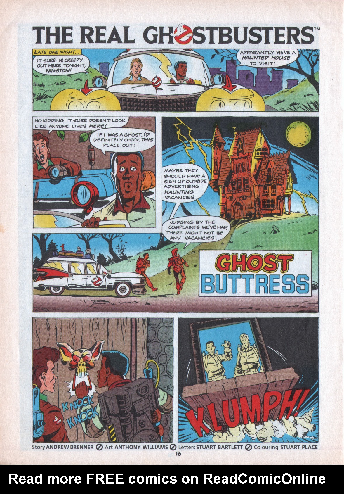 Read online The Real Ghostbusters comic -  Issue #39 - 16