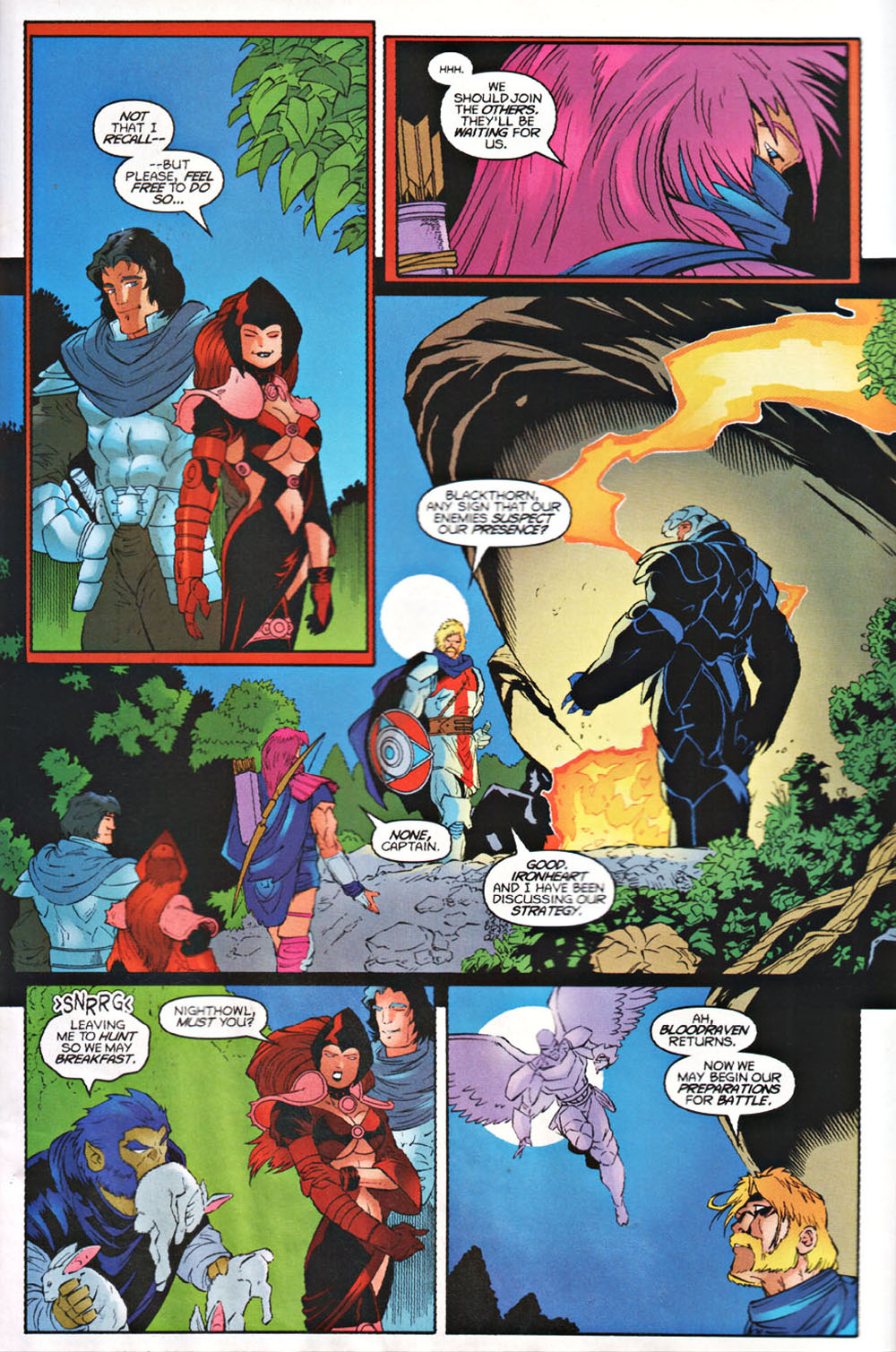 Read online Avataars: Covenant of the Shield comic -  Issue #3 - 4
