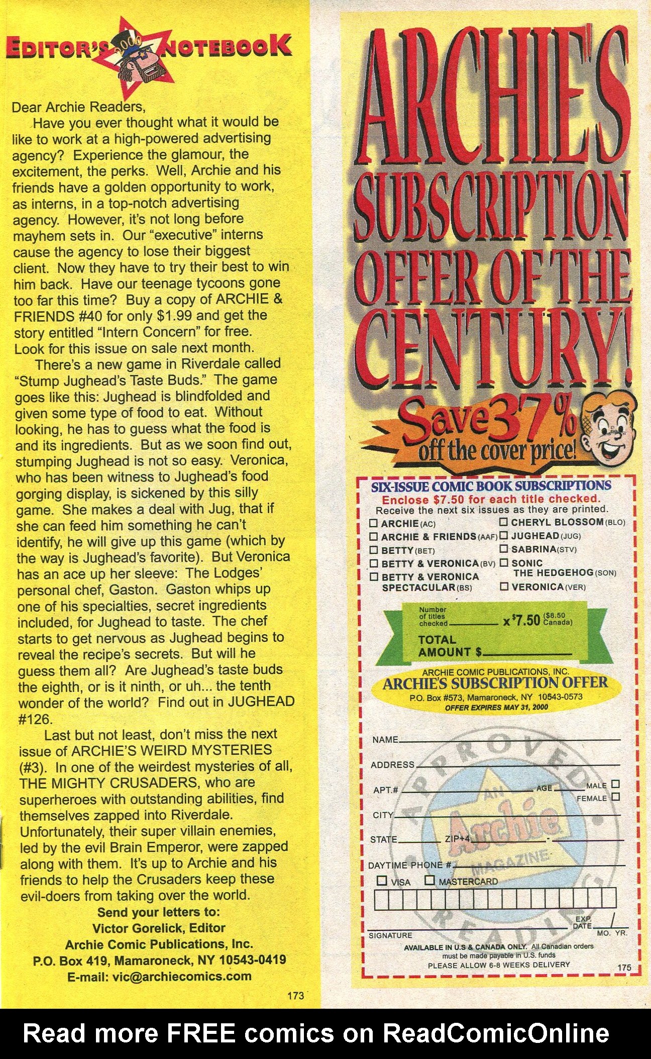 Read online Archie & Friends (1992) comic -  Issue #40 - 19