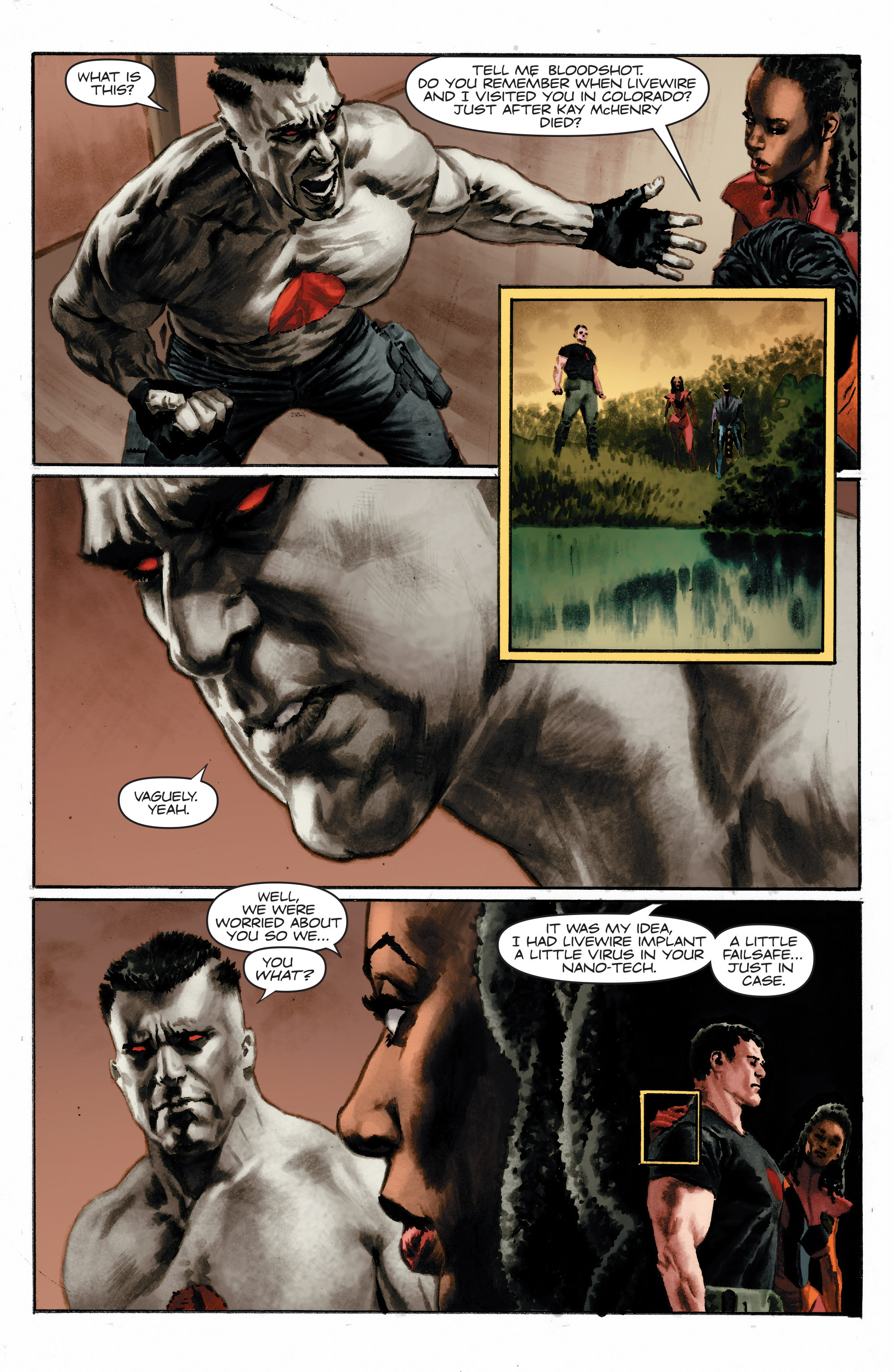 Read online Bloodshot Reborn comic -  Issue #13 - 18
