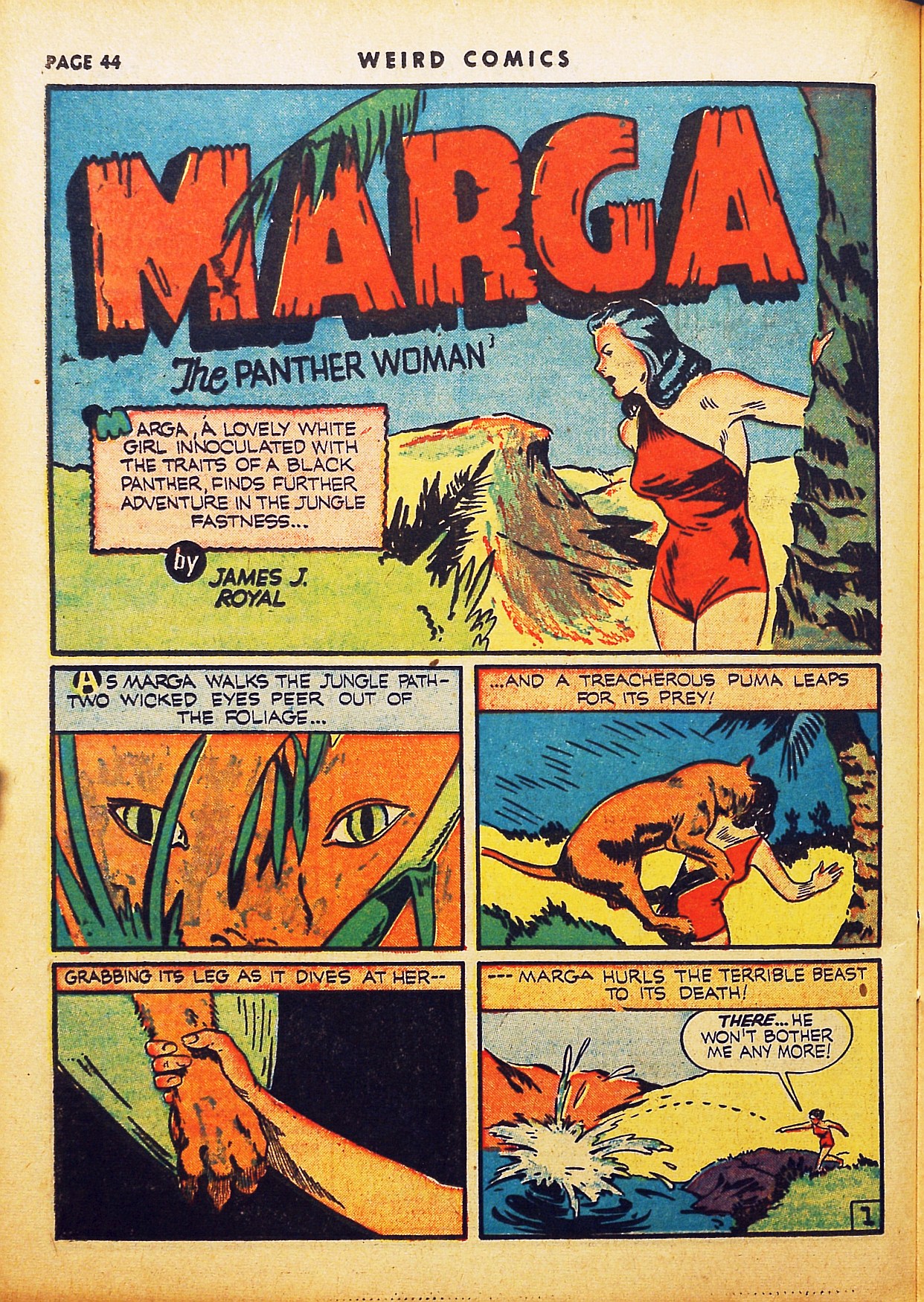 Read online Weird Comics comic -  Issue #12 - 45
