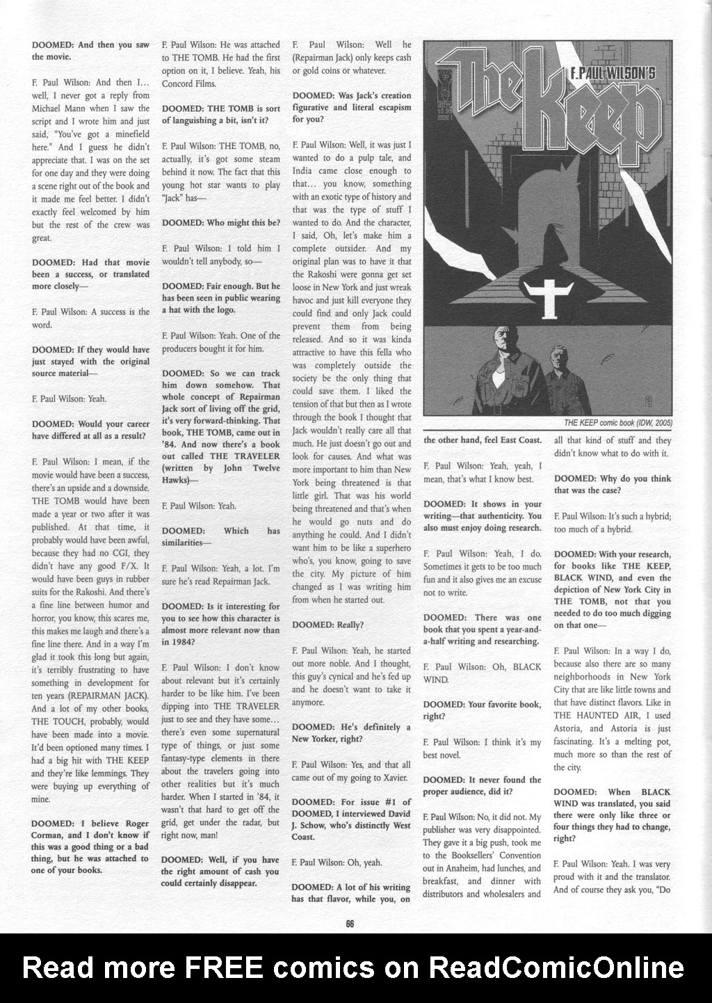 Read online Doomed (2005) comic -  Issue #2 - 68