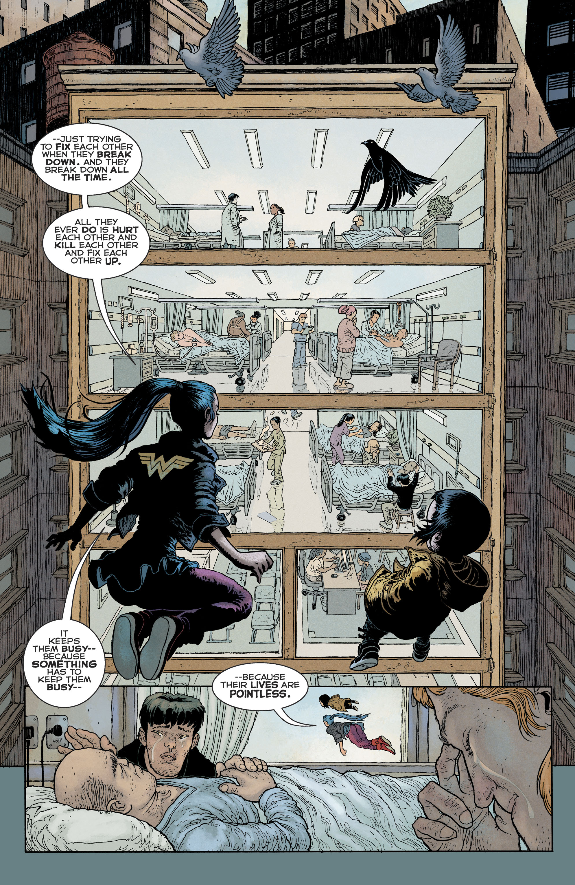 Read online Dark Knight Returns: The Golden Child comic -  Issue # Full - 6