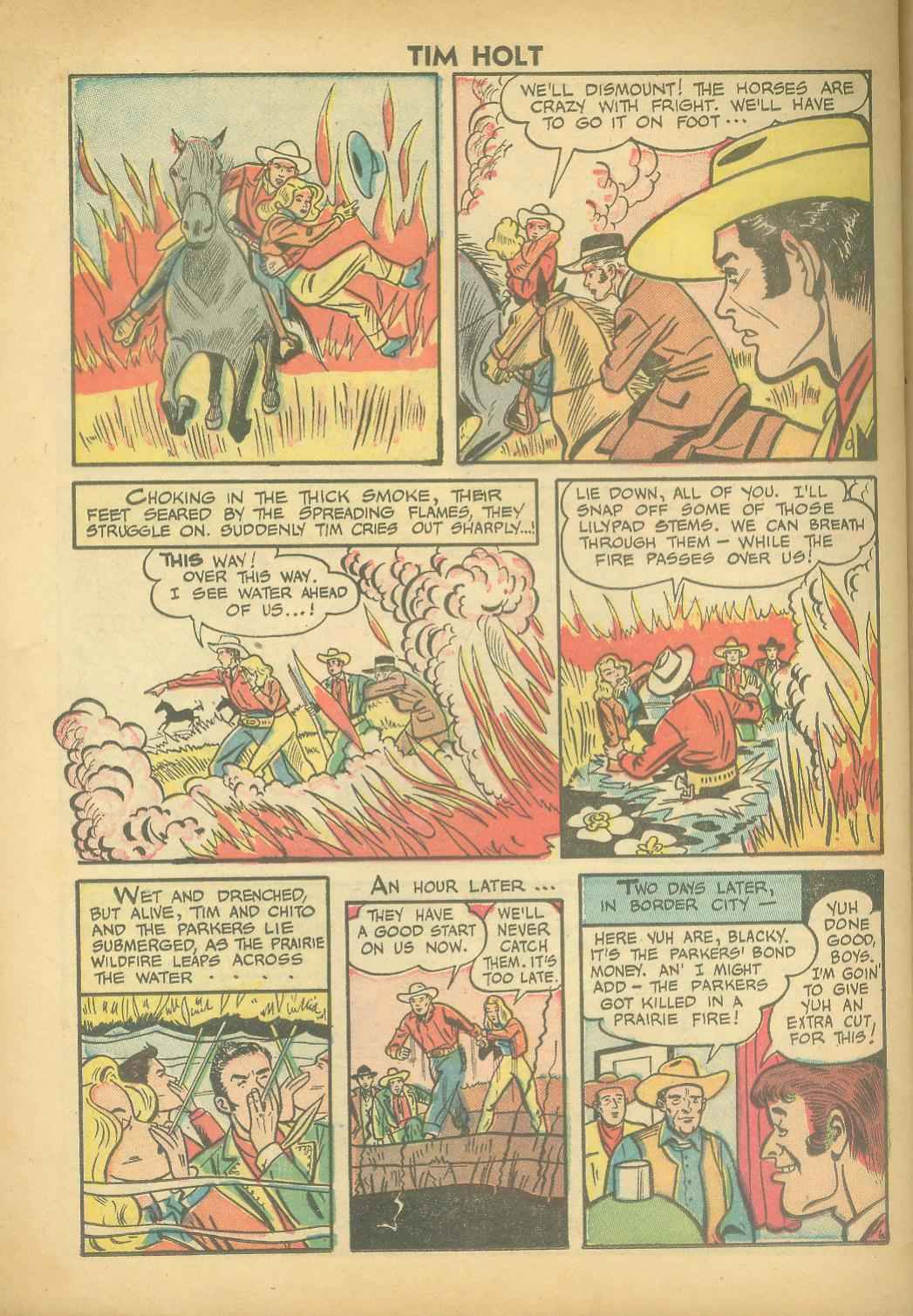 Read online Tim Holt comic -  Issue #5 - 32