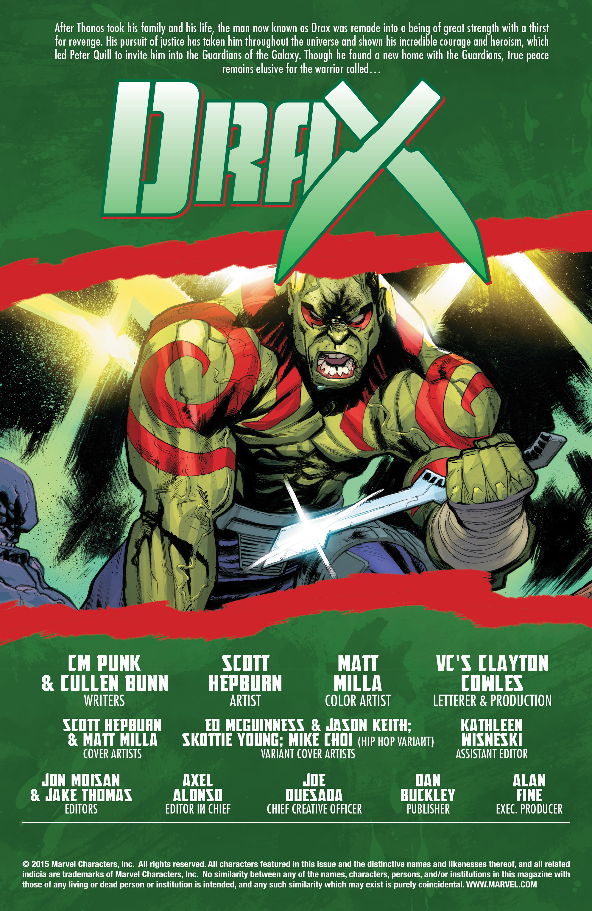 Read online Drax (2016) comic -  Issue #1 - 2