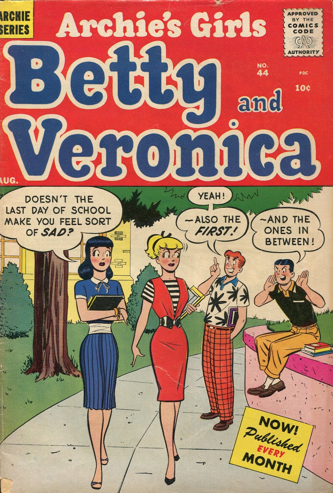 Archie's Girls Betty and Veronica issue 44 - Page 1