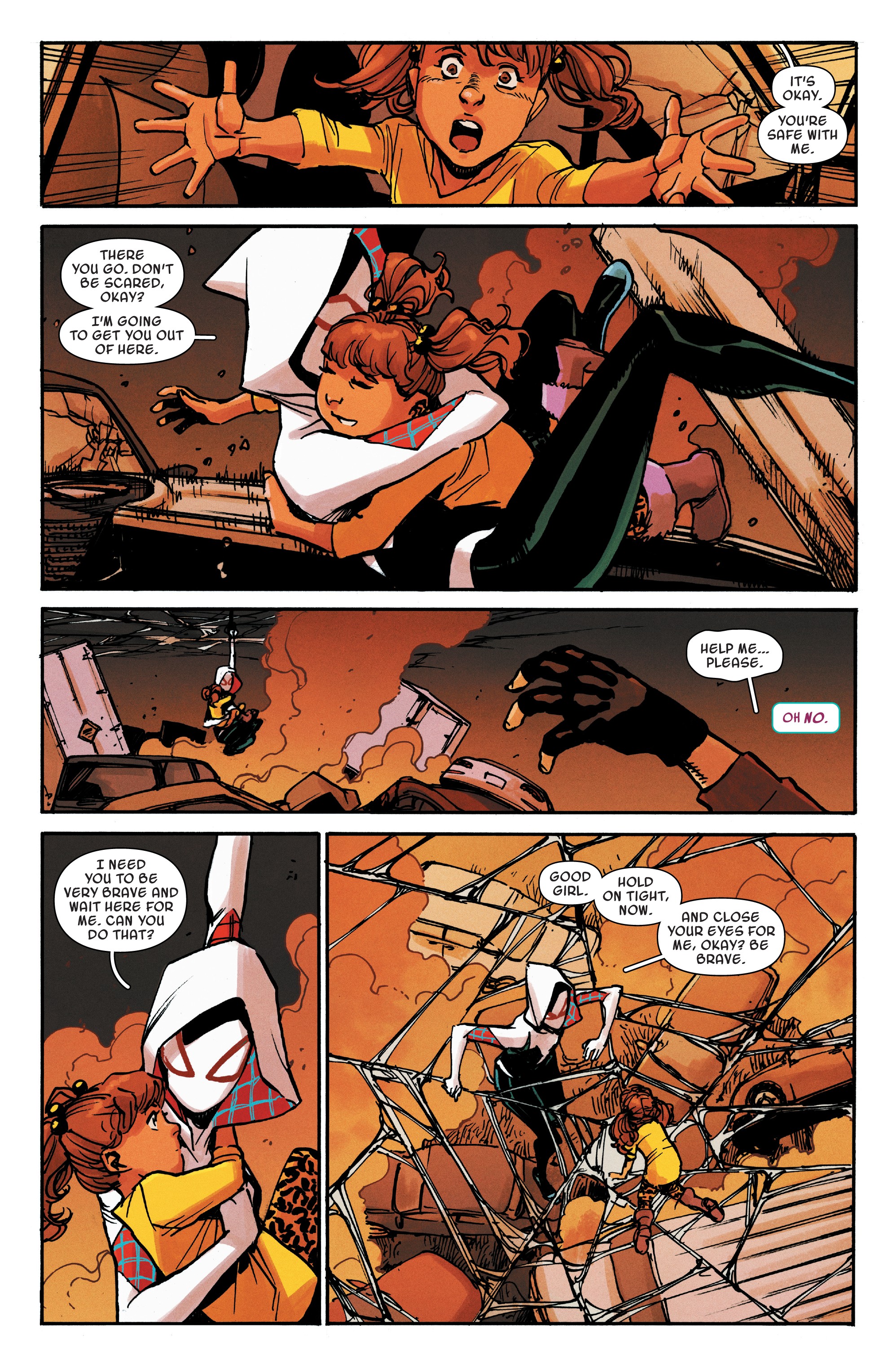 Read online Spider-Gwen: Ghost-Spider comic -  Issue #7 - 18