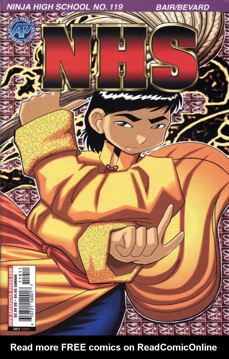 Read online Ninja High School (1986) comic -  Issue #119 - 1