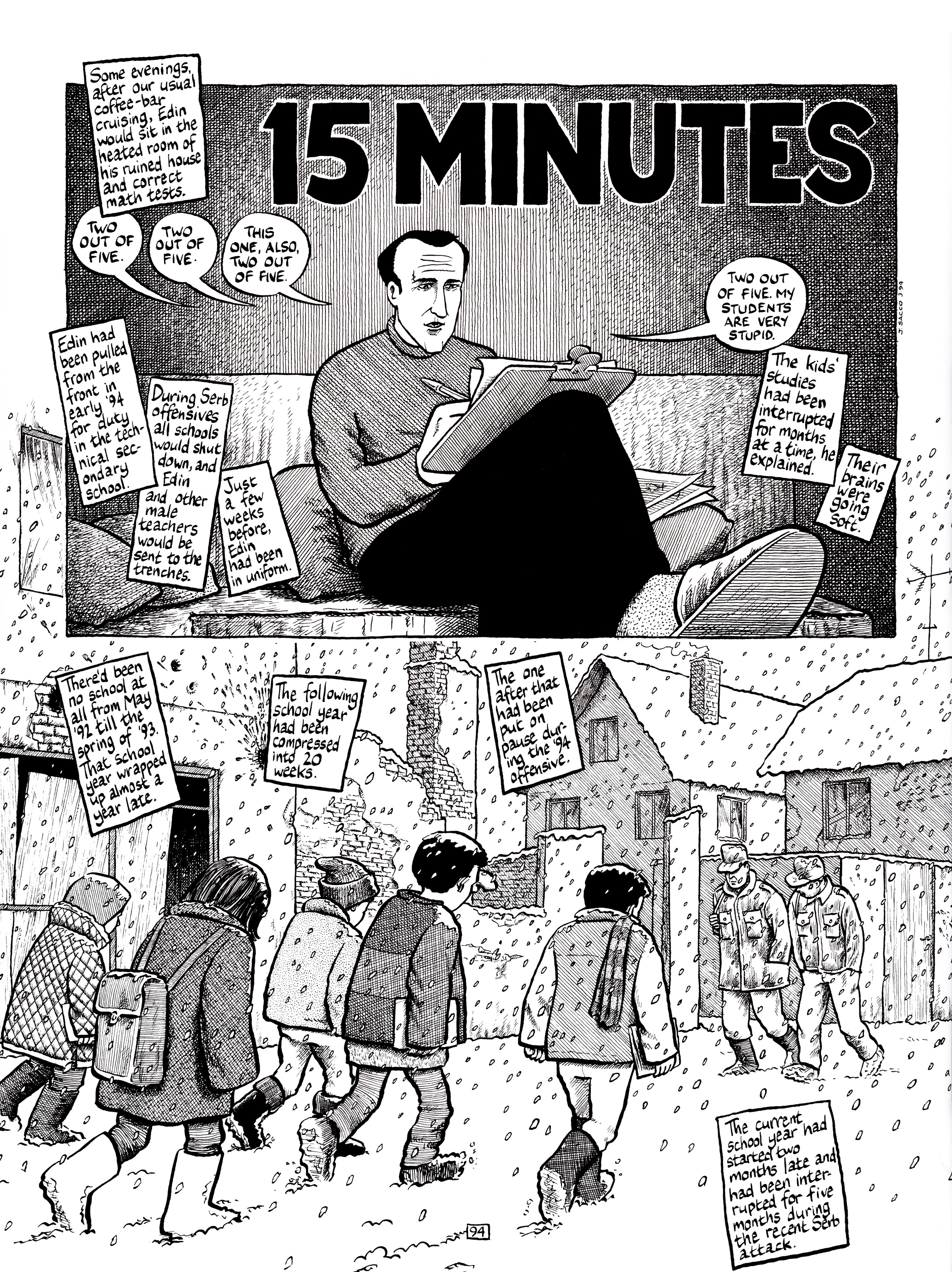 Read online Safe Area Goražde comic -  Issue # TPB (Part 2) - 35