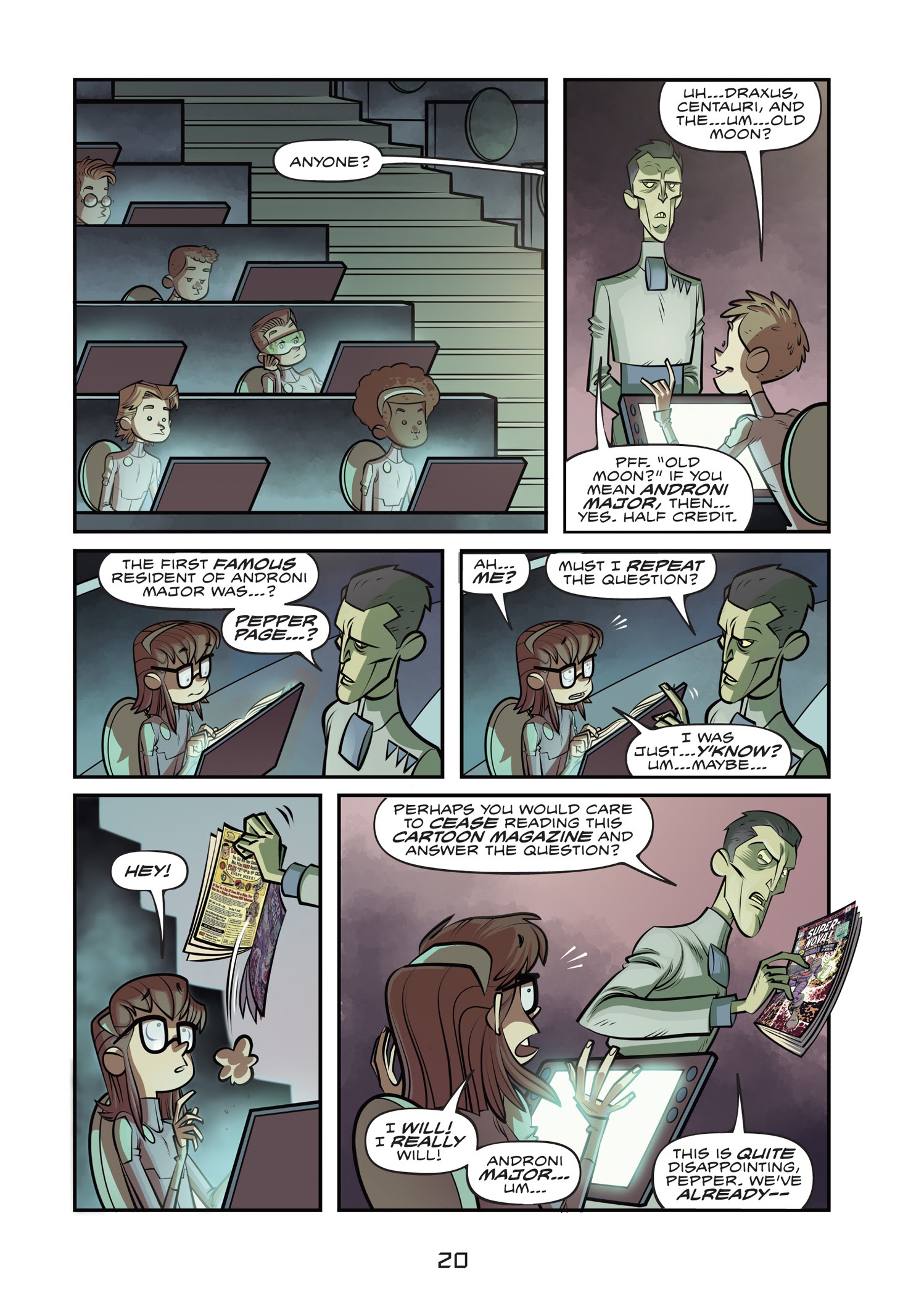 Read online The Infinite Adventures of Supernova: Pepper Page Saves the Universe! comic -  Issue # TPB (Part 1) - 24