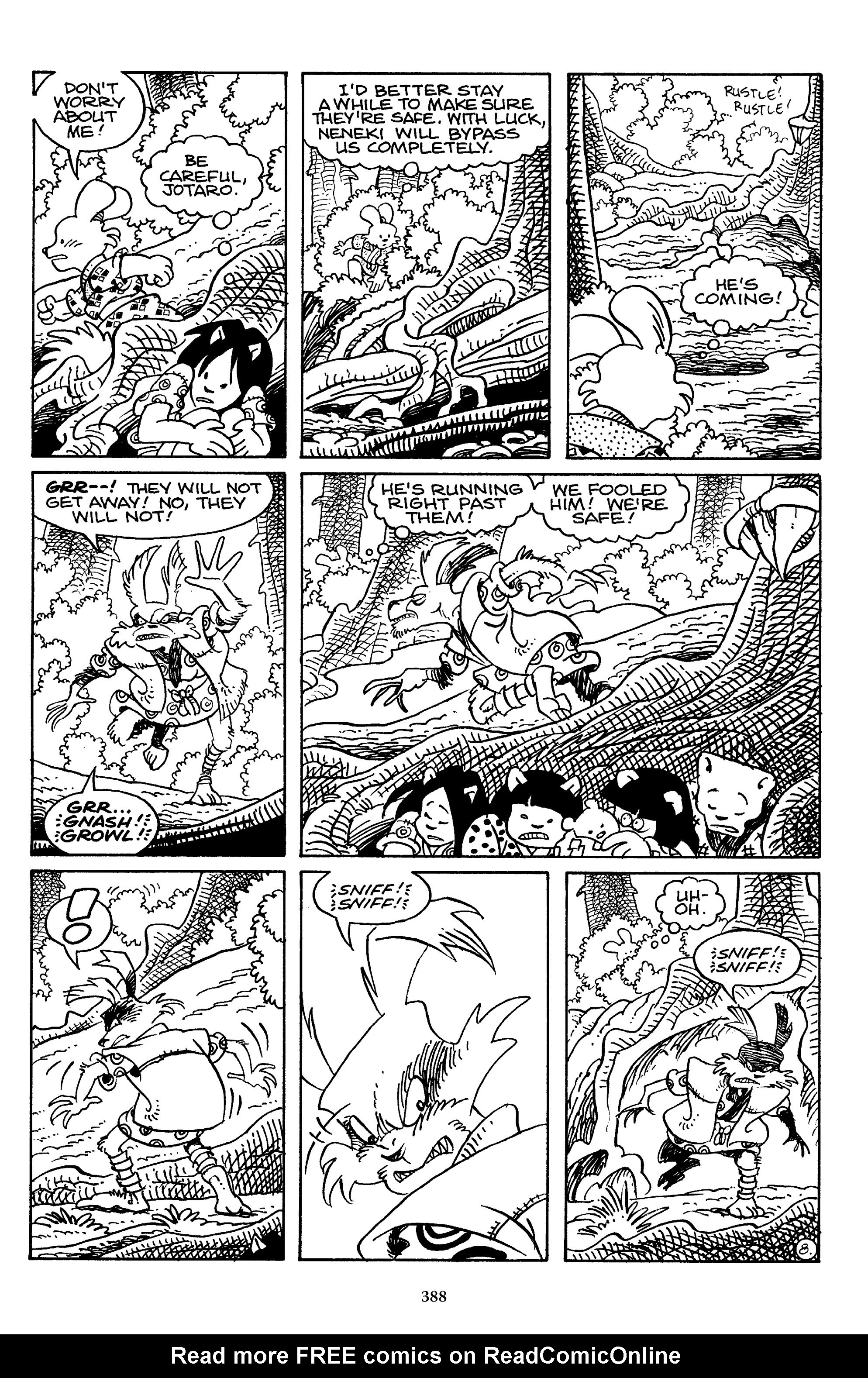 Read online The Usagi Yojimbo Saga comic -  Issue # TPB 4 - 385