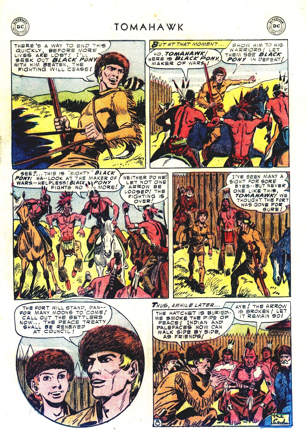 Read online Tomahawk comic -  Issue #29 - 32