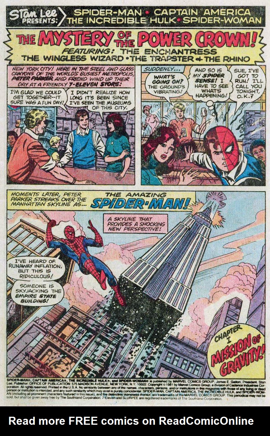 Read online Spider-Man, The Incredible Hulk, Captain America, and Spider-Woman comic -  Issue # Full - 3