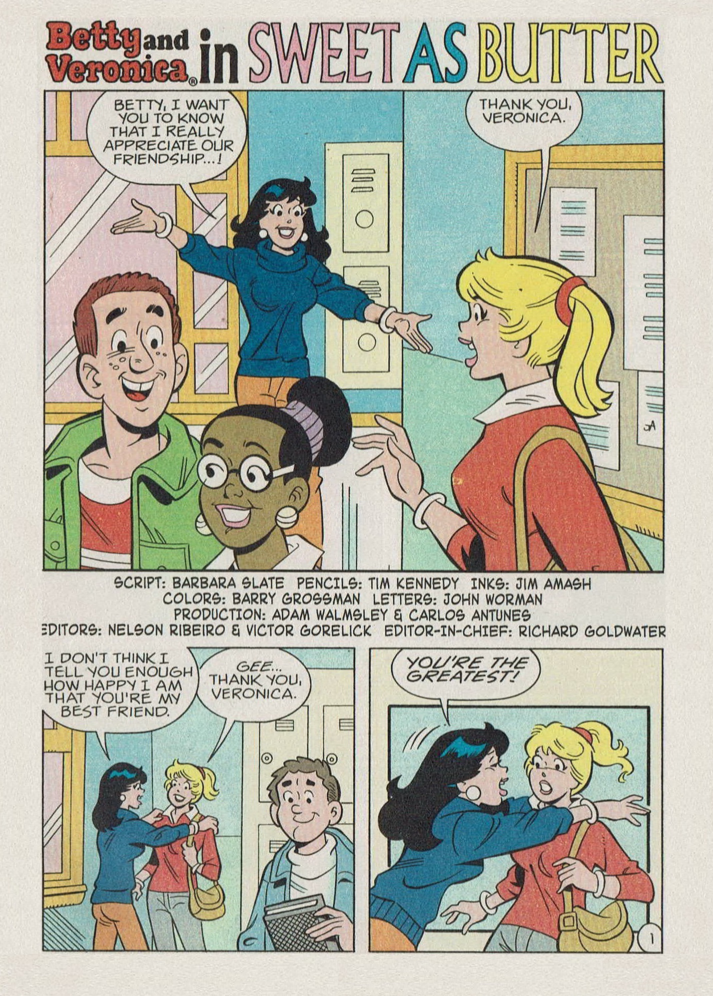 Read online Betty and Veronica Digest Magazine comic -  Issue #173 - 3