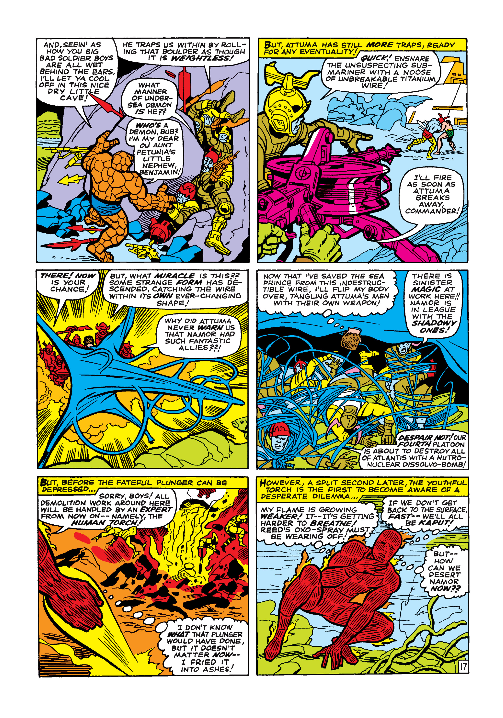 Read online Marvel Masterworks: The Fantastic Four comic -  Issue # TPB 4 (Part 2) - 17