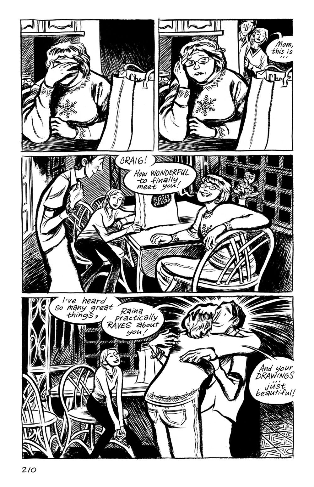 Read online Blankets comic -  Issue #1 - 208