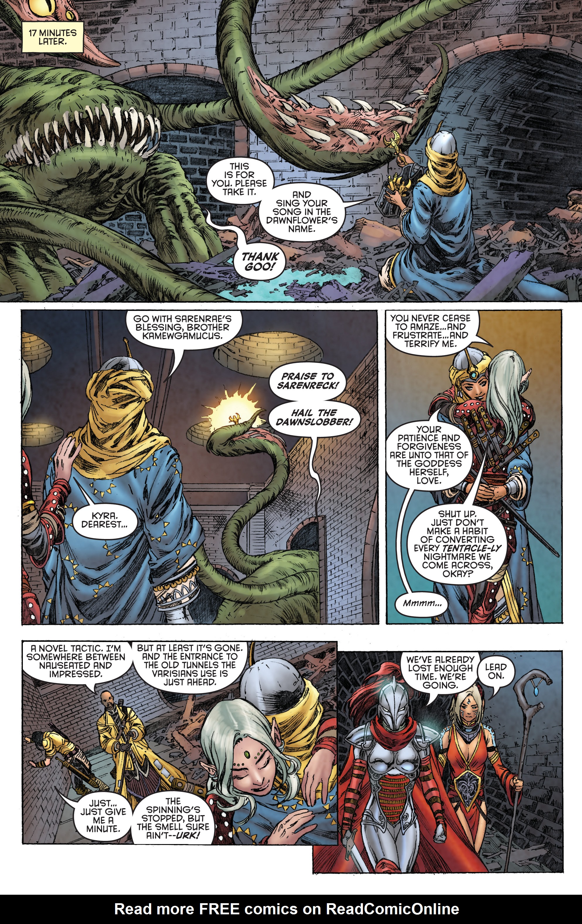 Read online Pathfinder: Runescars comic -  Issue #1 - 21