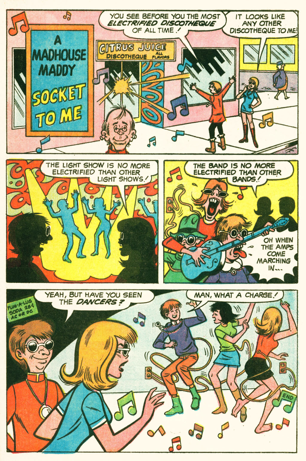 Read online Archie's Madhouse comic -  Issue #65 - 34