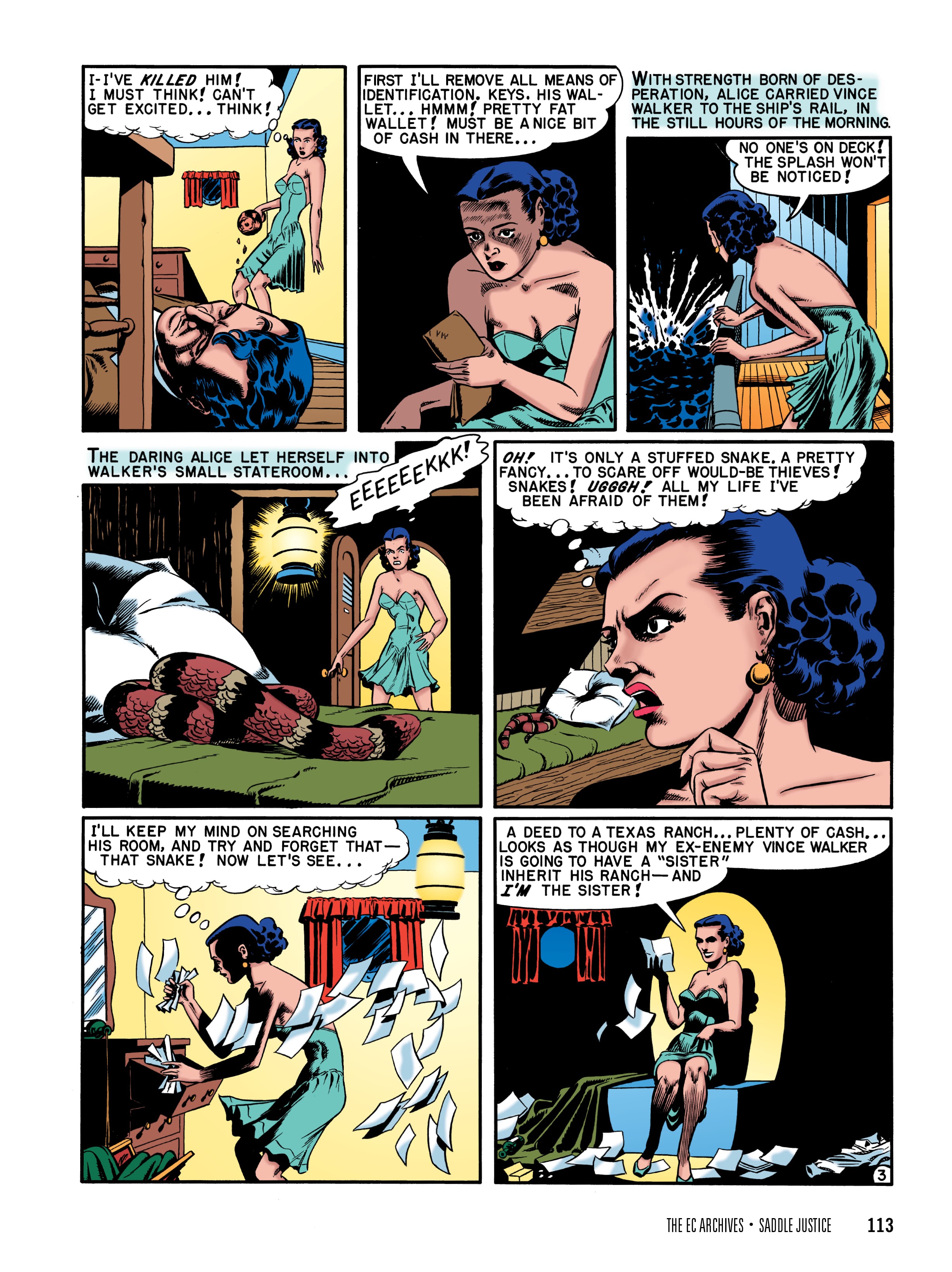 Read online The EC Archives: Saddle Justice comic -  Issue # TPB (Part 2) - 15