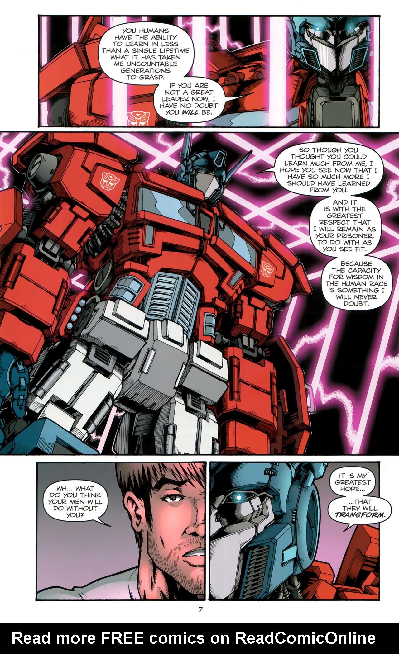 Read online The Transformers (2009) comic -  Issue #5 - 10
