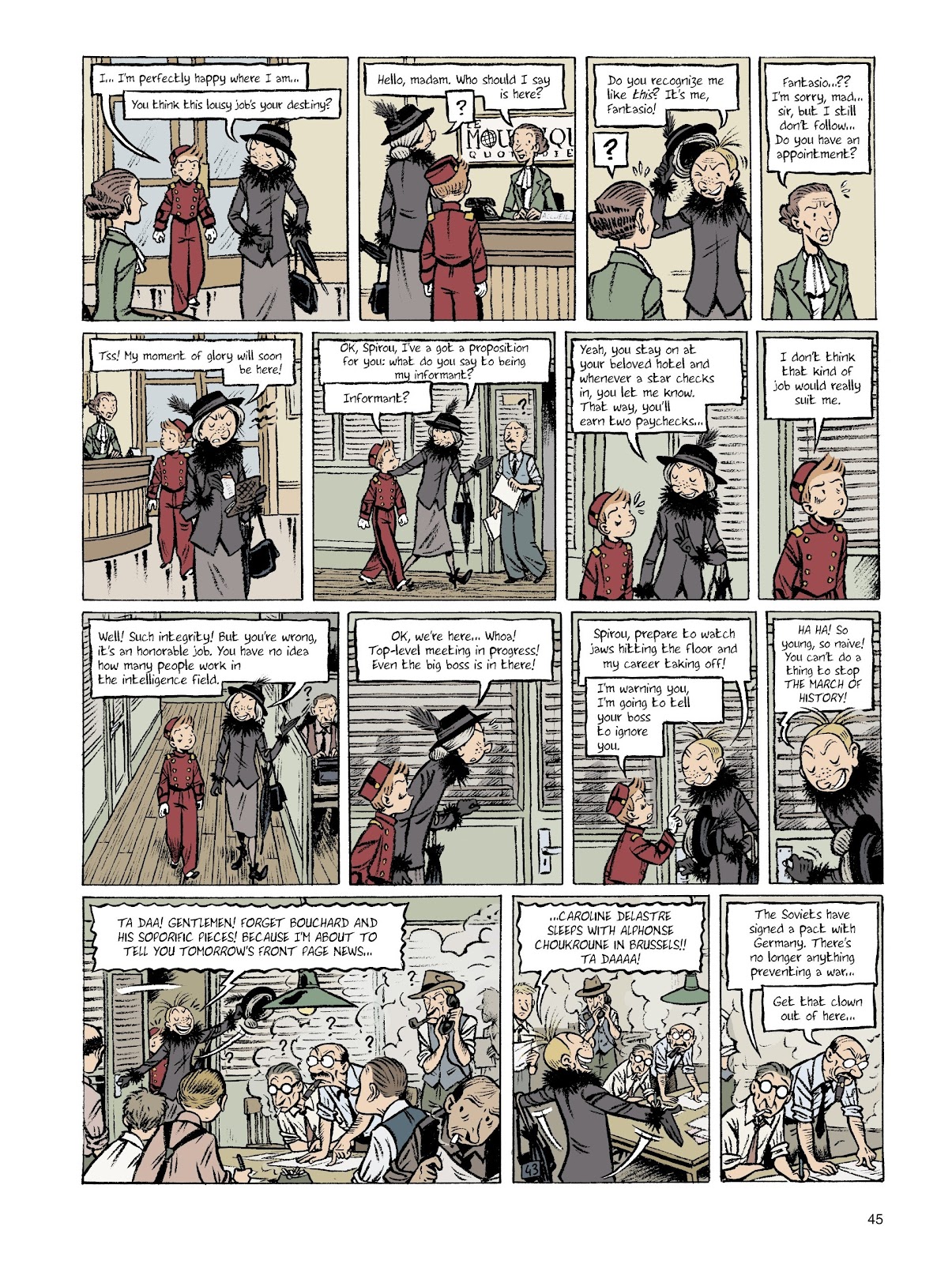 Spirou: The Diary of a Naive Young Man issue TPB - Page 45