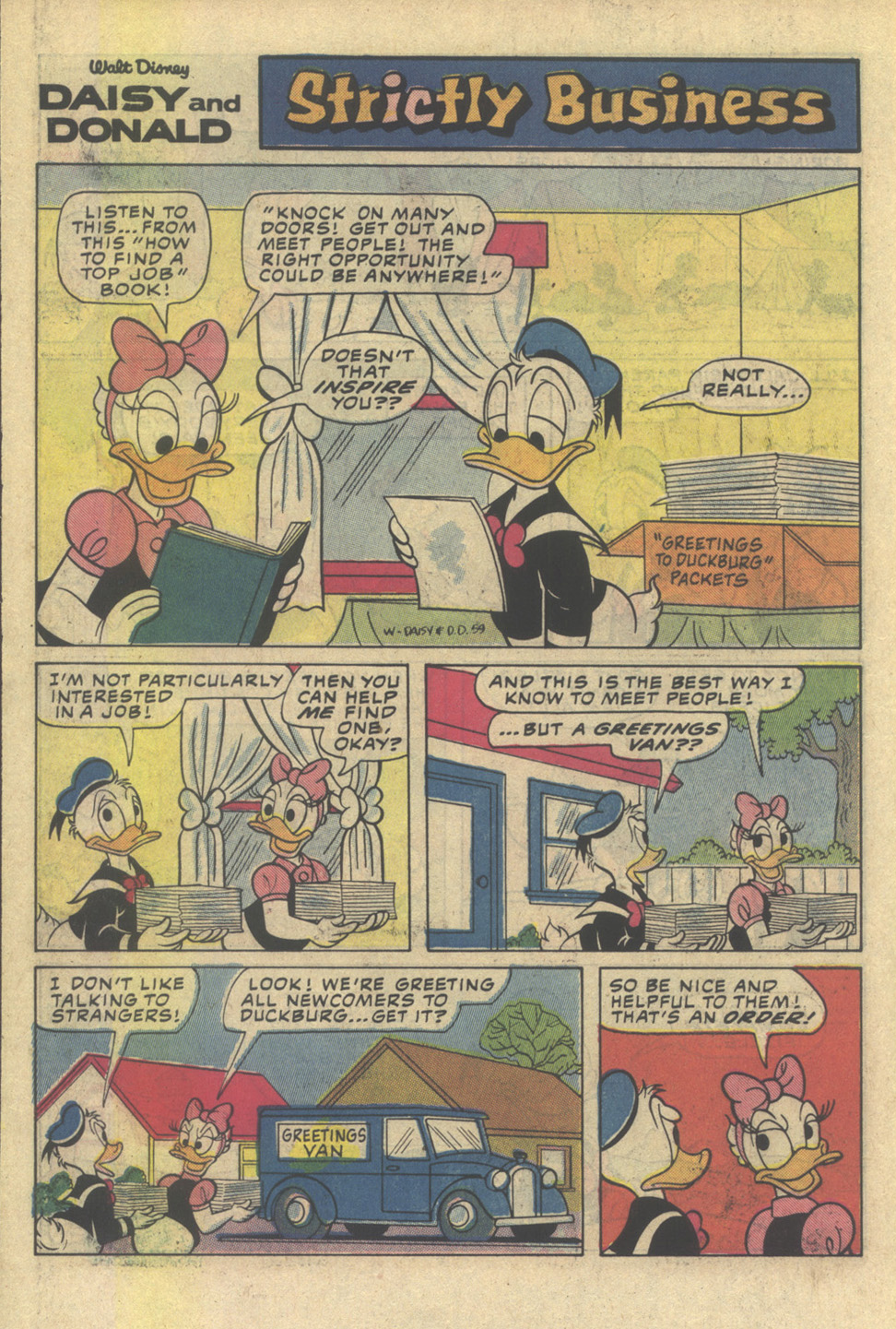 Read online Walt Disney Daisy and Donald comic -  Issue #59 - 11