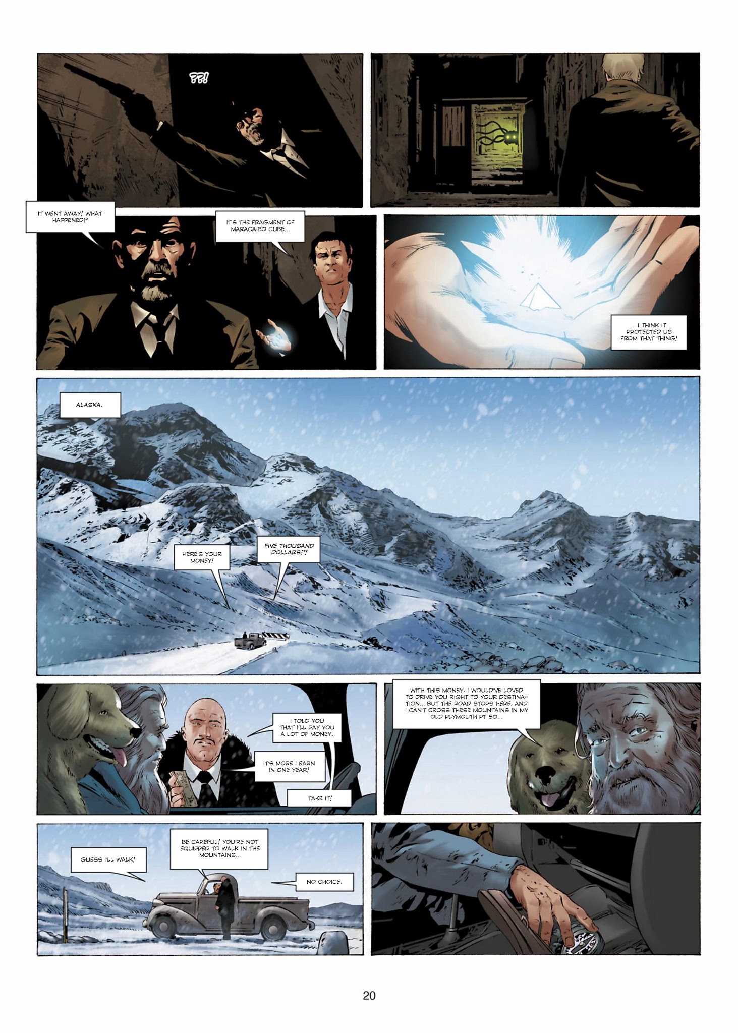 Read online Prometheus comic -  Issue #12 - 21