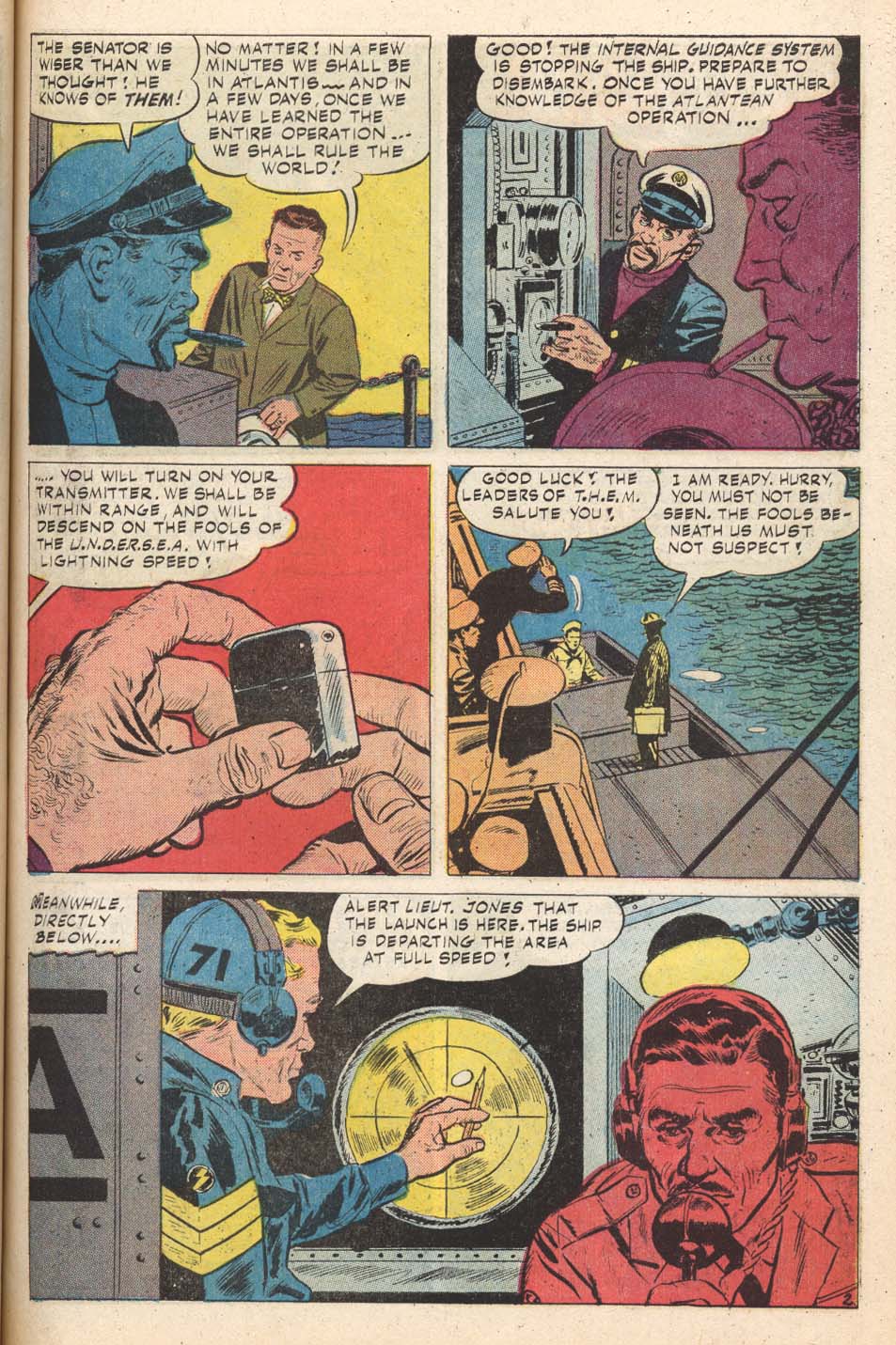 Read online Undersea Agent comic -  Issue #2 - 29