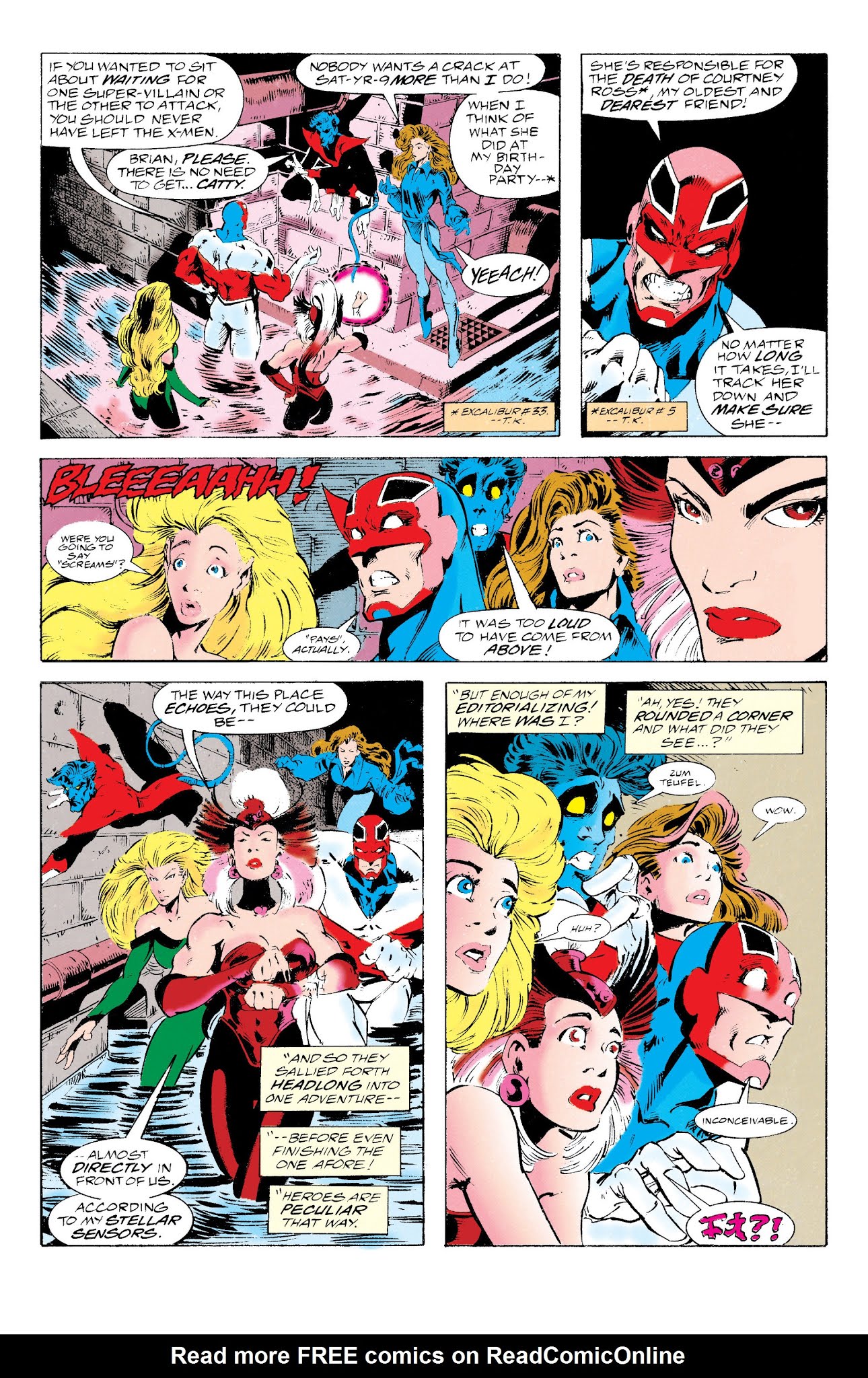Read online Excalibur Visionaries: Alan Davis comic -  Issue # TPB 2 (Part 2) - 95