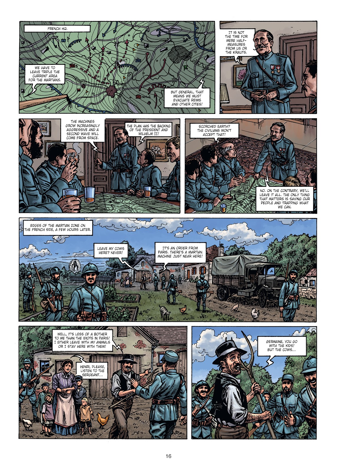 War of the World War One Vol. 3: The Monsters from Mars issue Full - Page 16