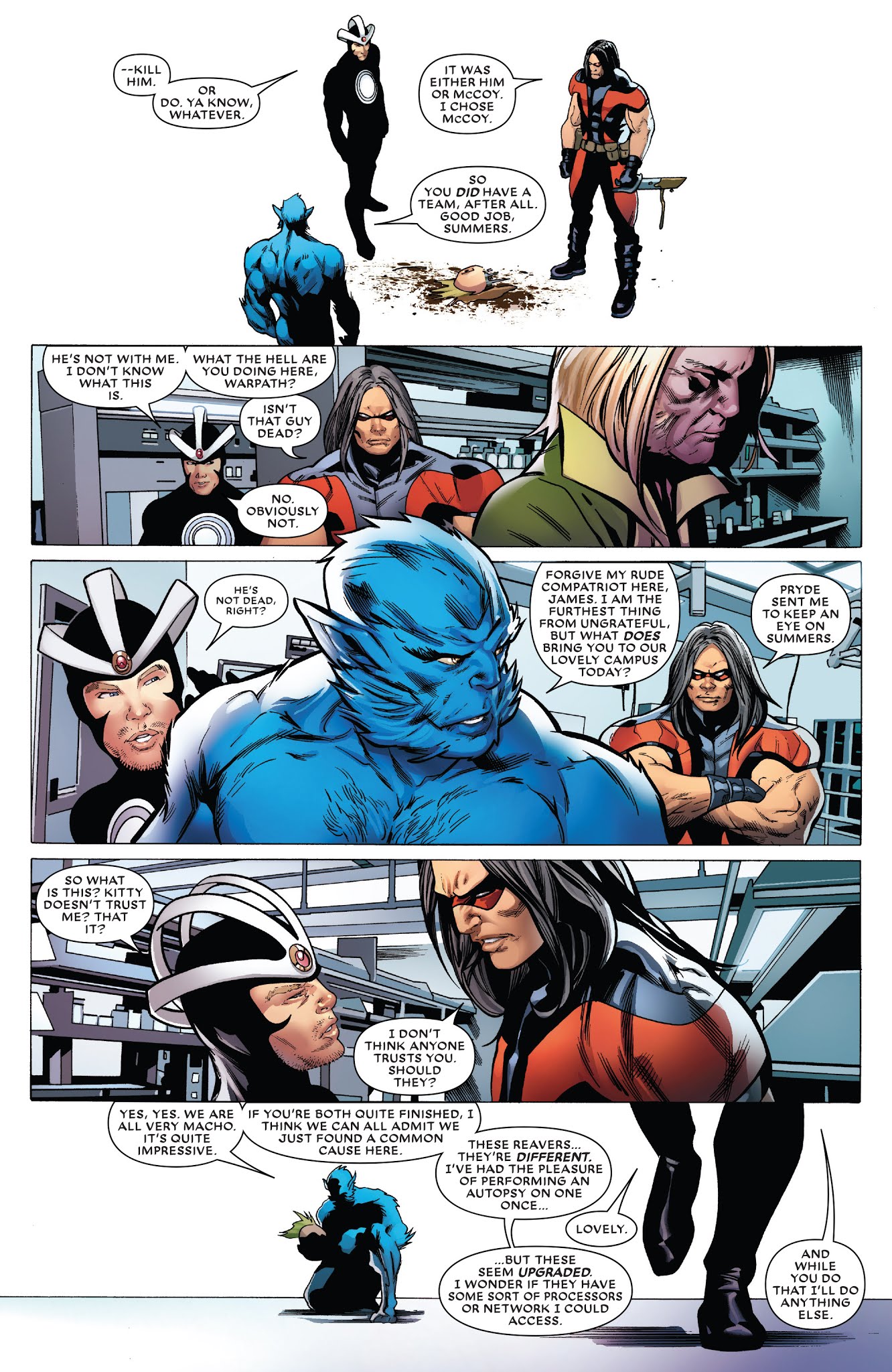 Read online Astonishing X-Men (2017) comic -  Issue #14 - 7