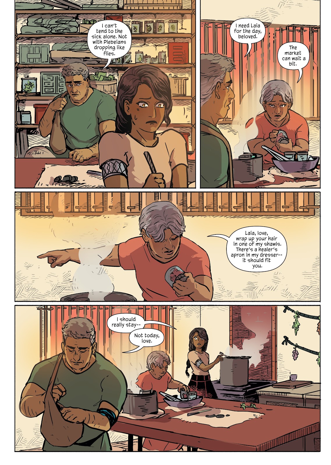 A Spark Within the Forge: An Ember in the Ashes Graphic Novel issue TPB - Page 47