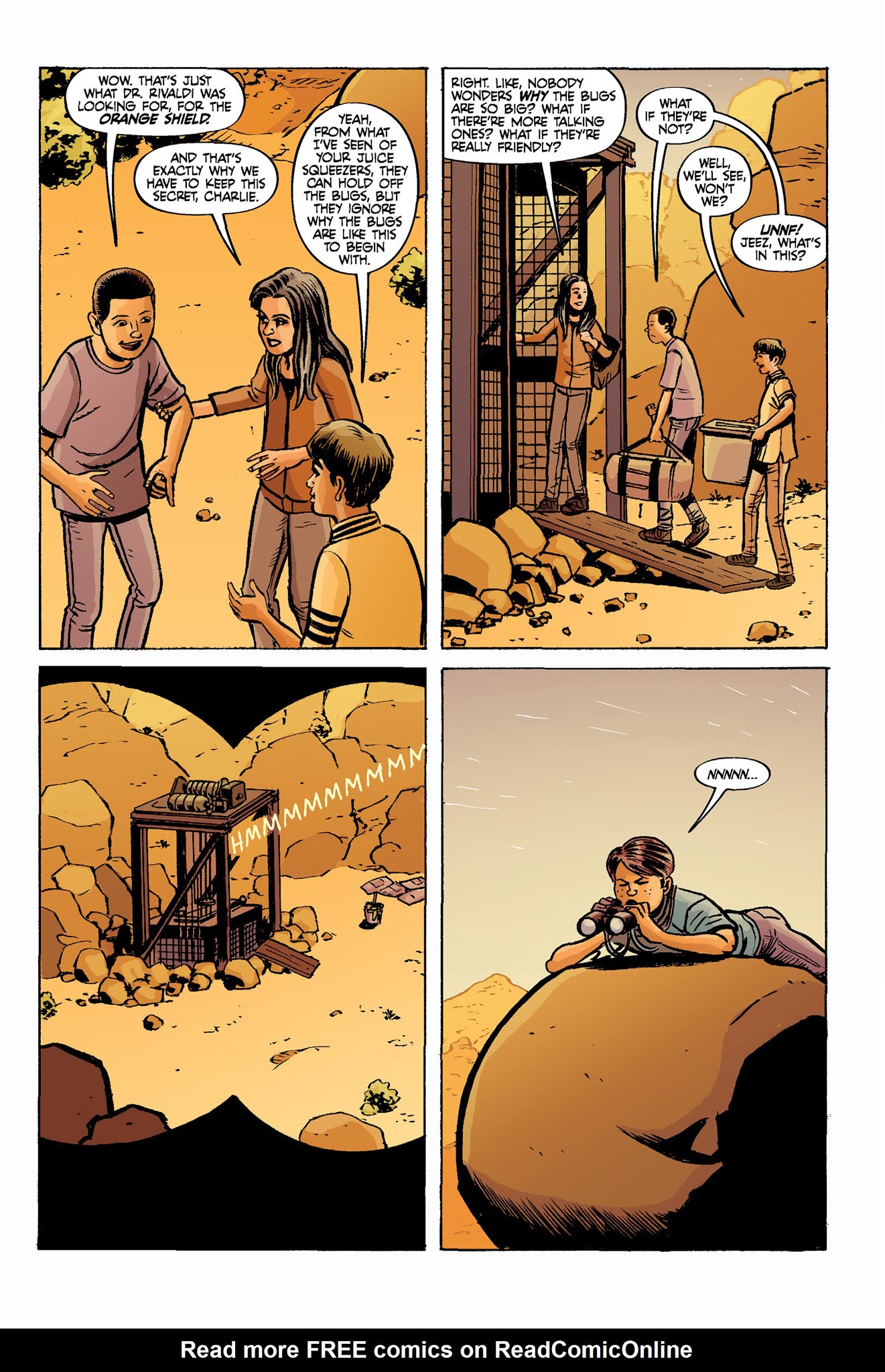 Read online Juice Squeezers: The Great Bug Elevator comic -  Issue # TPB - 99