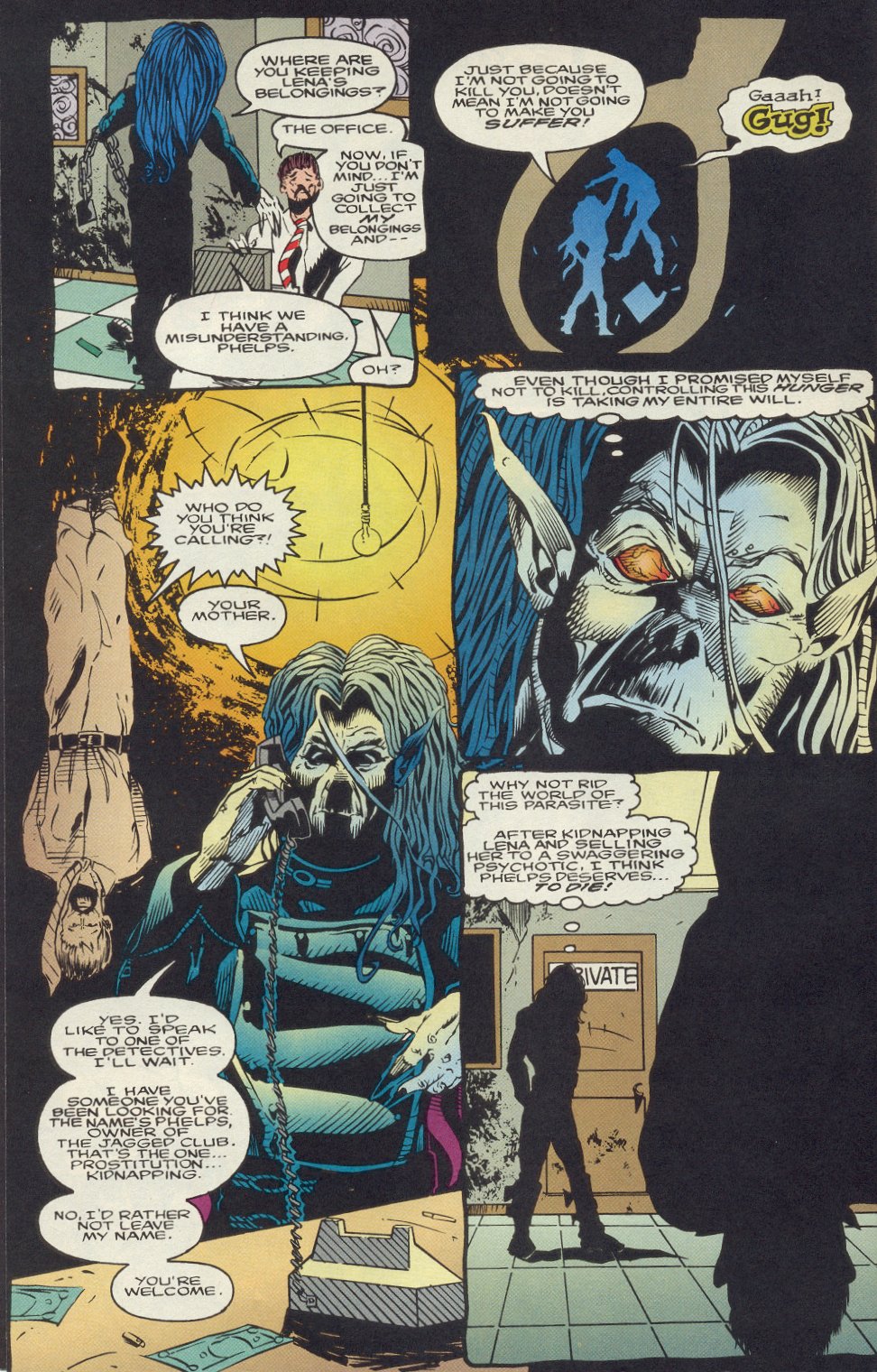 Read online Morbius: The Living Vampire (1992) comic -  Issue #28 - 5