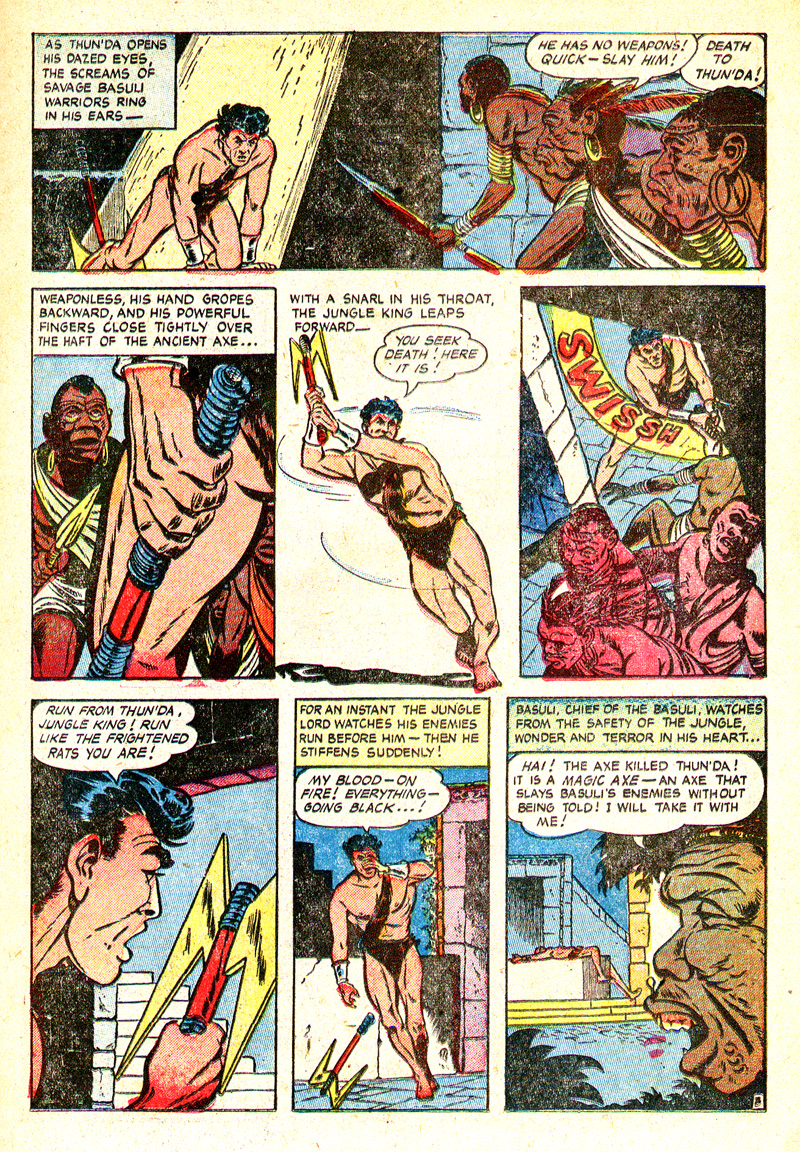 Read online Thun'da: King of the Congo comic -  Issue #3 - 4